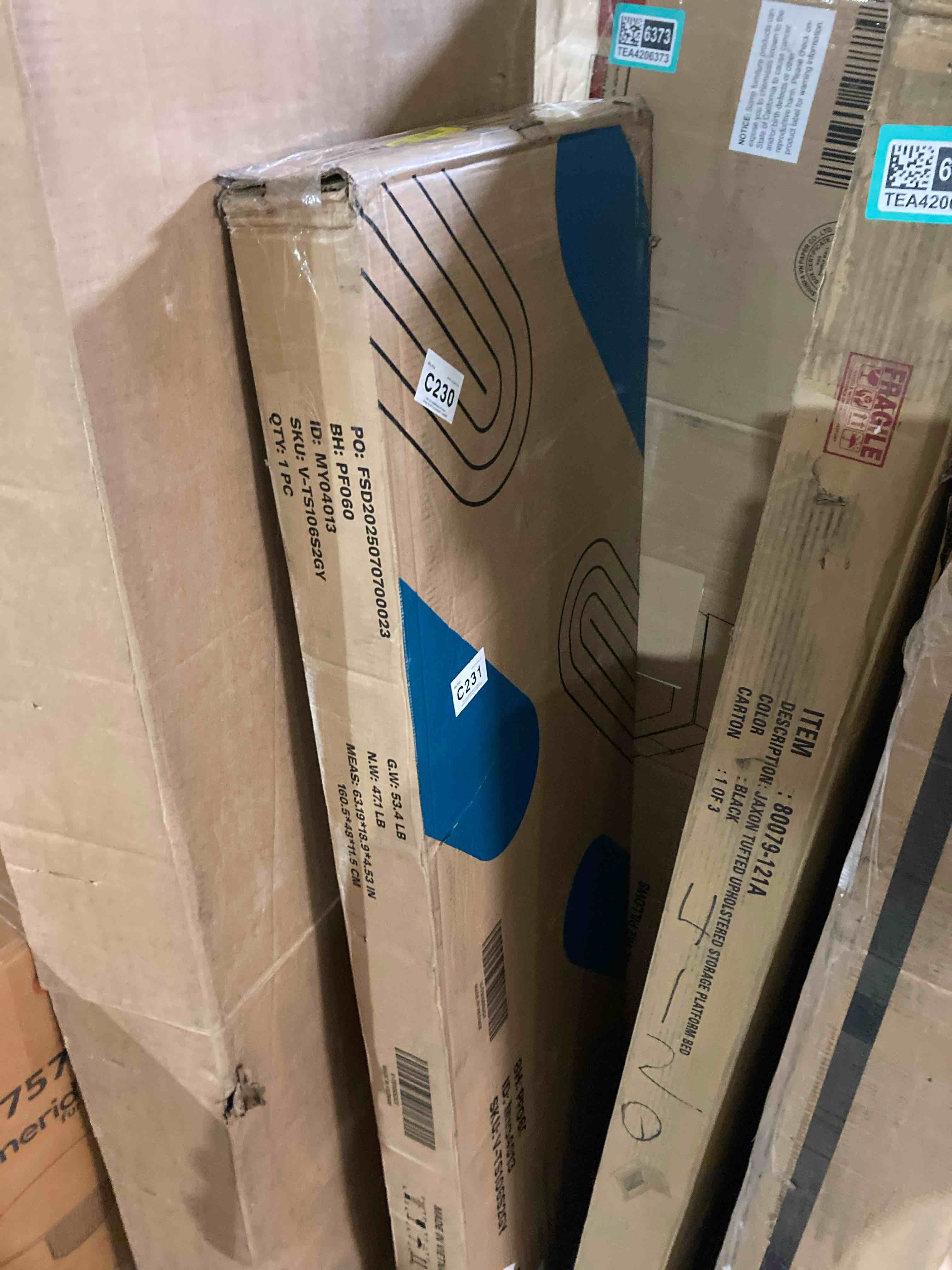 Condition photo showing New/Like New for Lacoo 58in Tv stand 