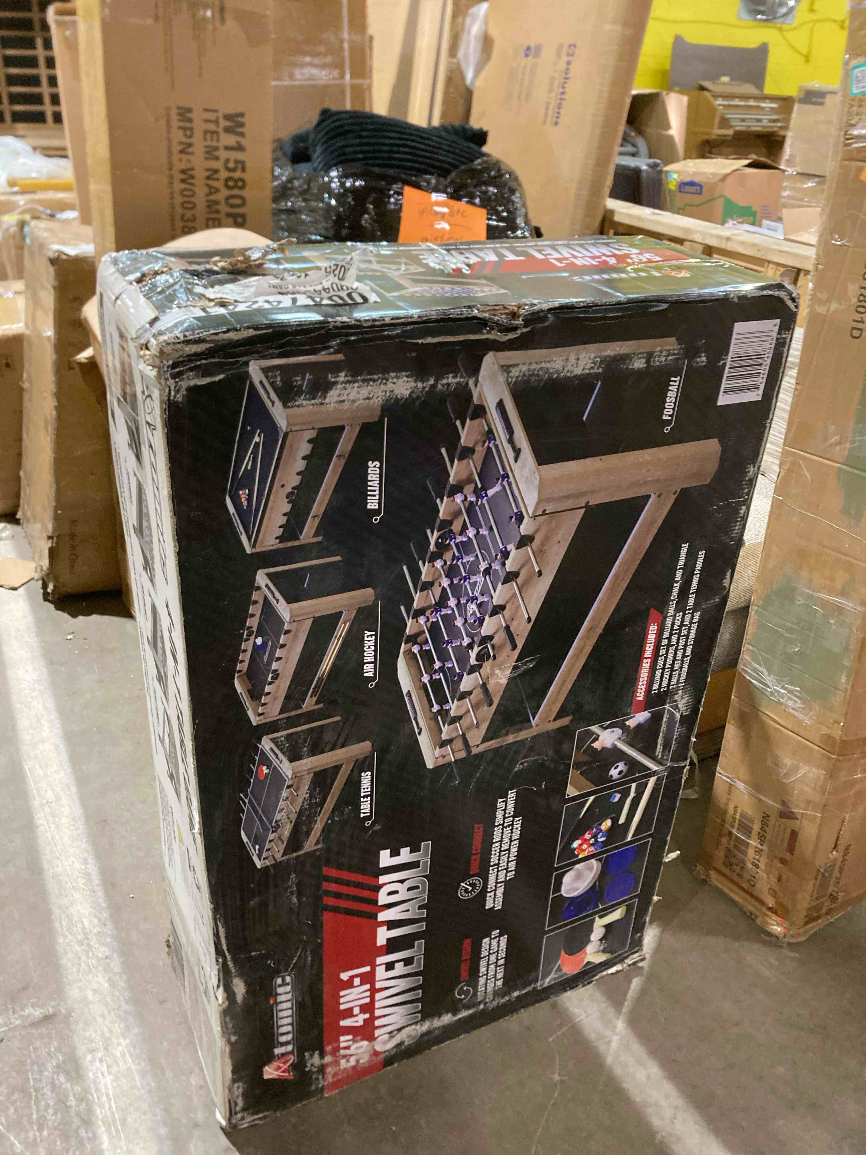 Condition photo showing New/Like New for Atomic four and one table game 