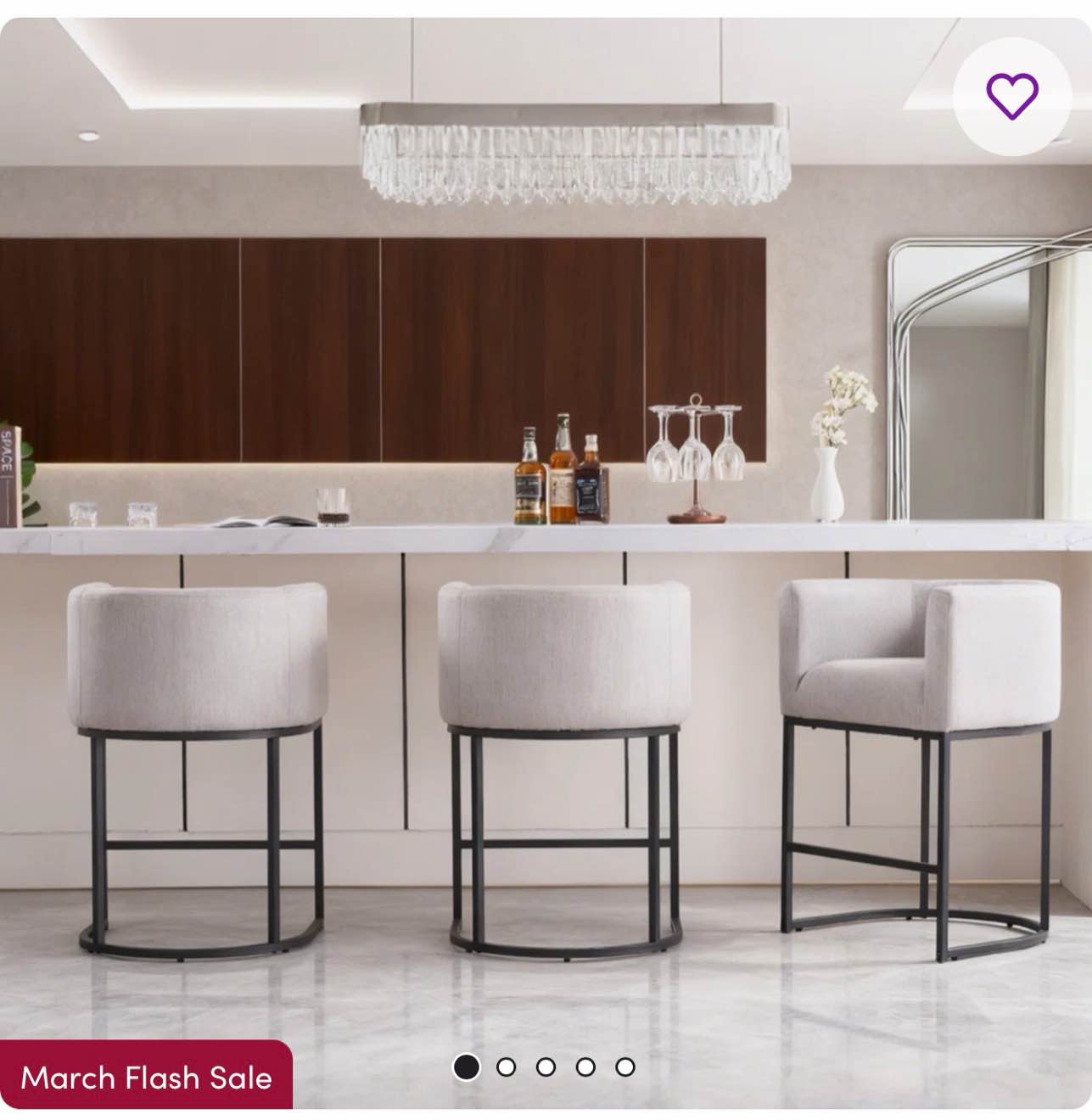 26" H Counter Height Bar Stools Set Of 2, Modern Barrel Counter Stools With Backrest And Arms, Legs