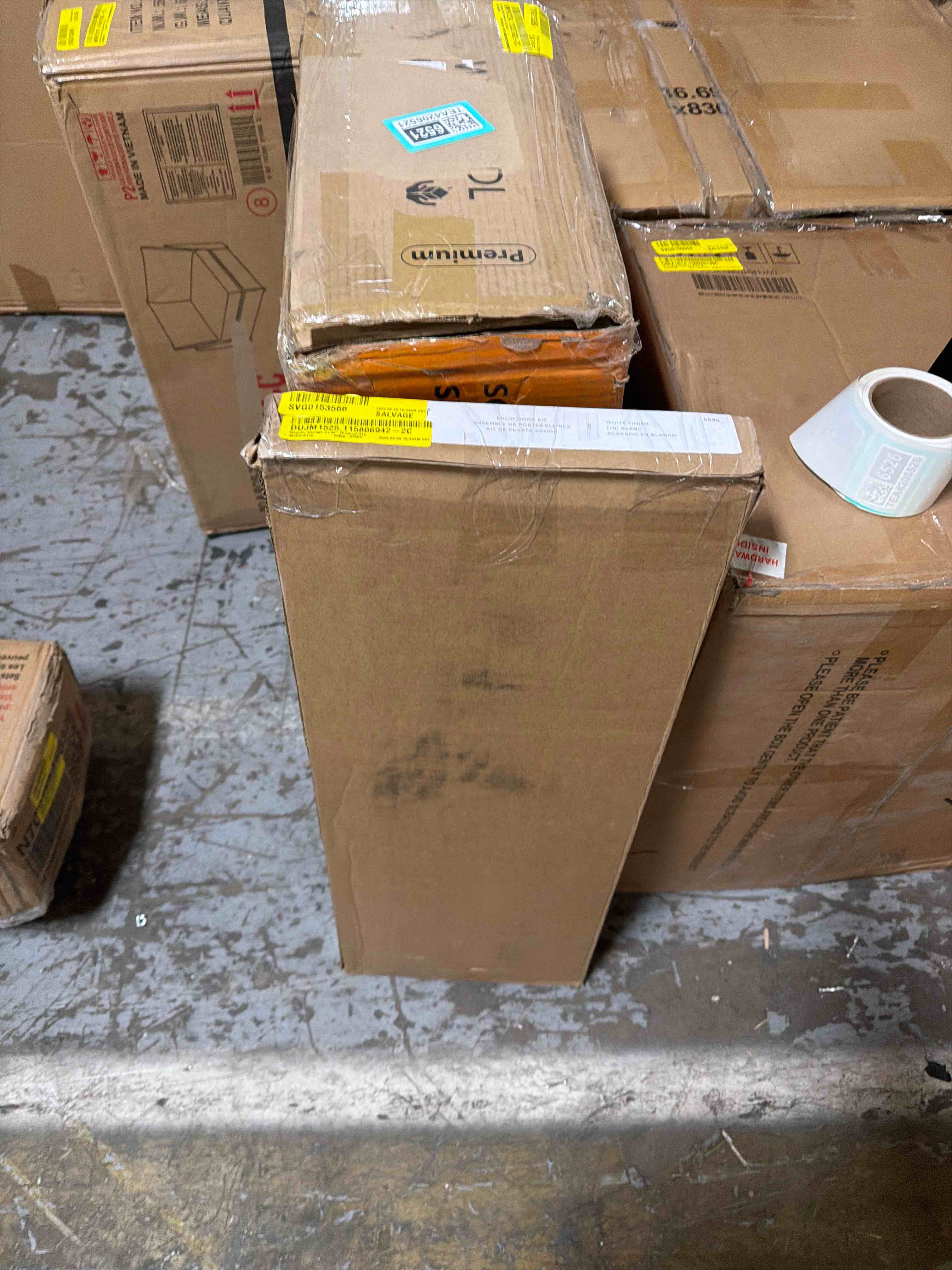 Condition photo showing New/Like New for Modular Storage 21.38" W Closet System with Doors & Drawers