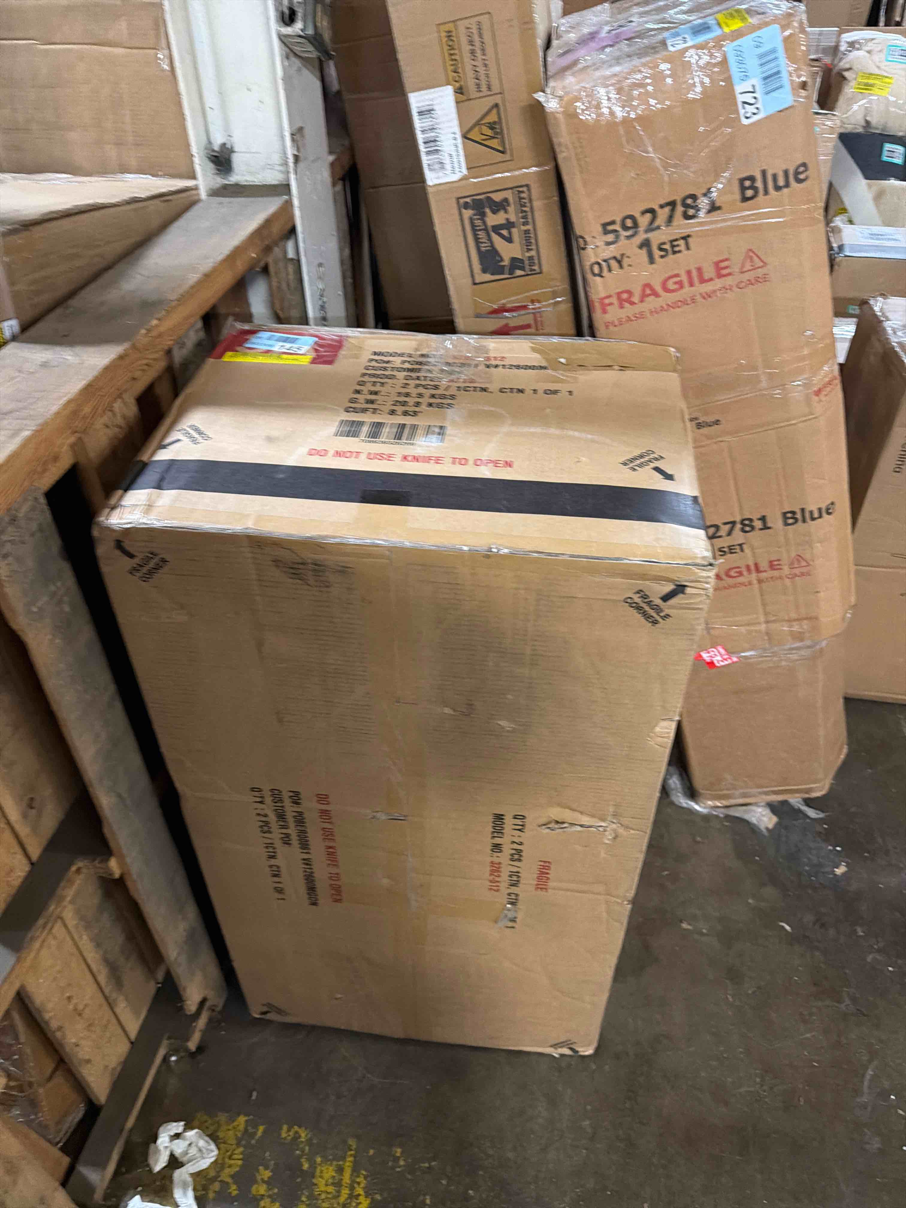 Condition photo showing New/Like New for Marielle Upholstered Arch Dining Chair, Toffee/White Sand (Set of 2)