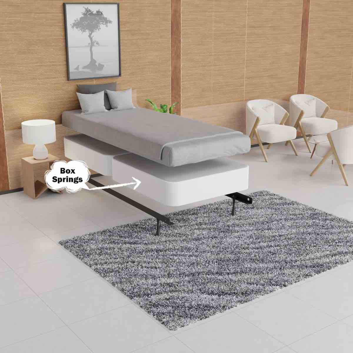 Fully Assembled Traditional Box Spring/Foundation For Mattress By Alwyn Home