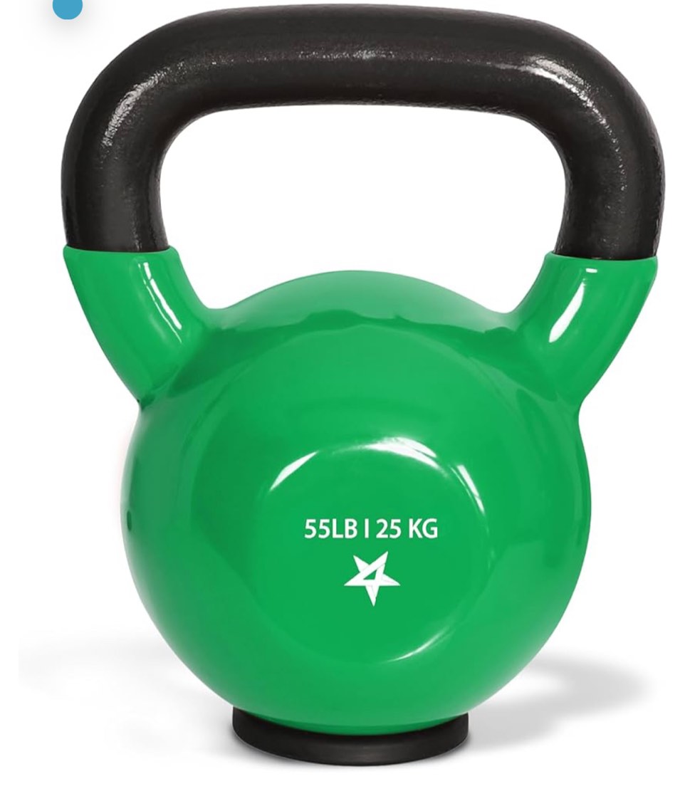 Yes4All Kettlebells Rubber Base, Kettlebell Set for Women, Strength Training Kettlebells Weights (10-65 lbs)