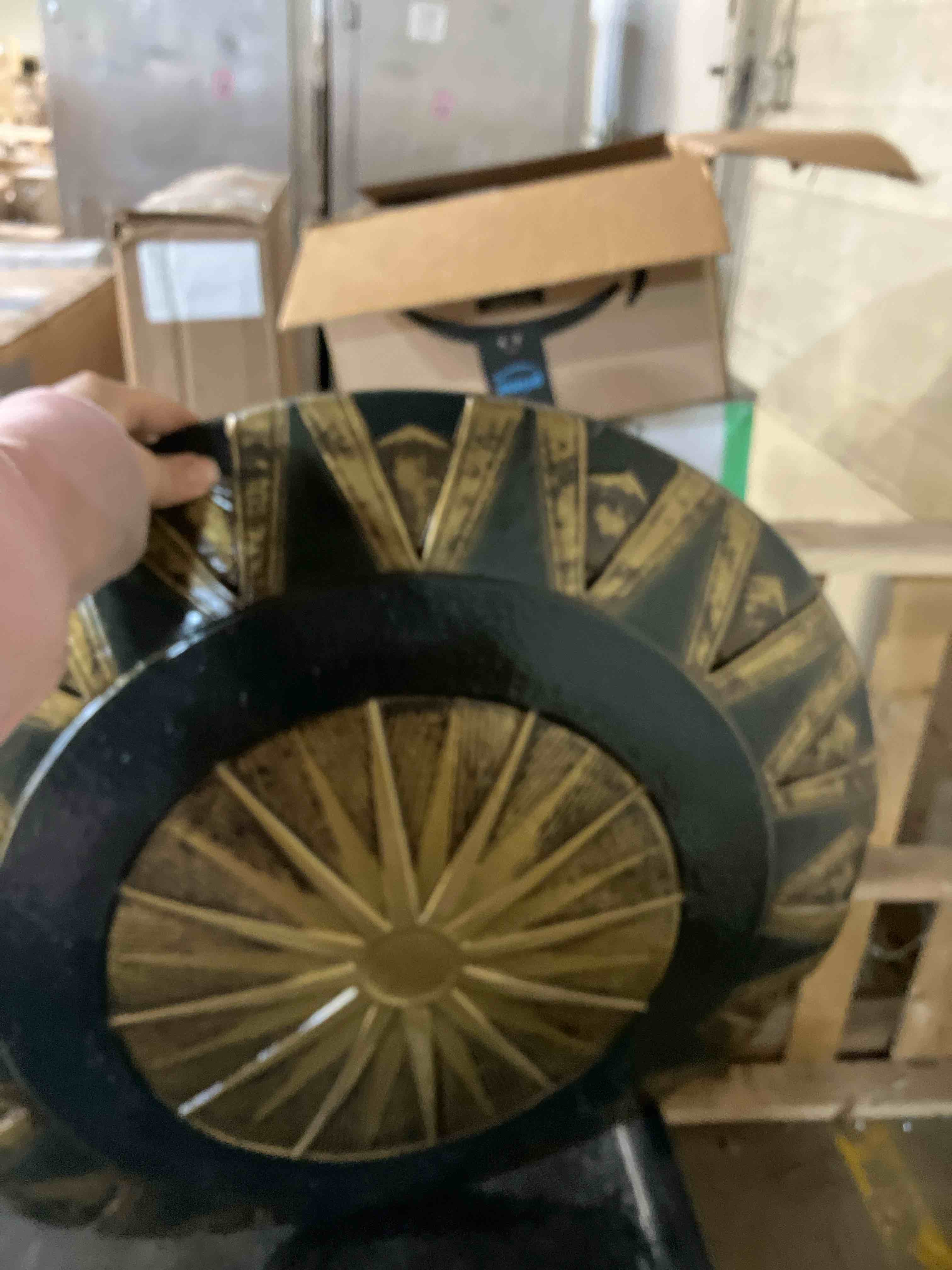 Condition photo showing Good Condition for Rubie's mens Wonder Woman Plastic Shield Multi-colored One Size