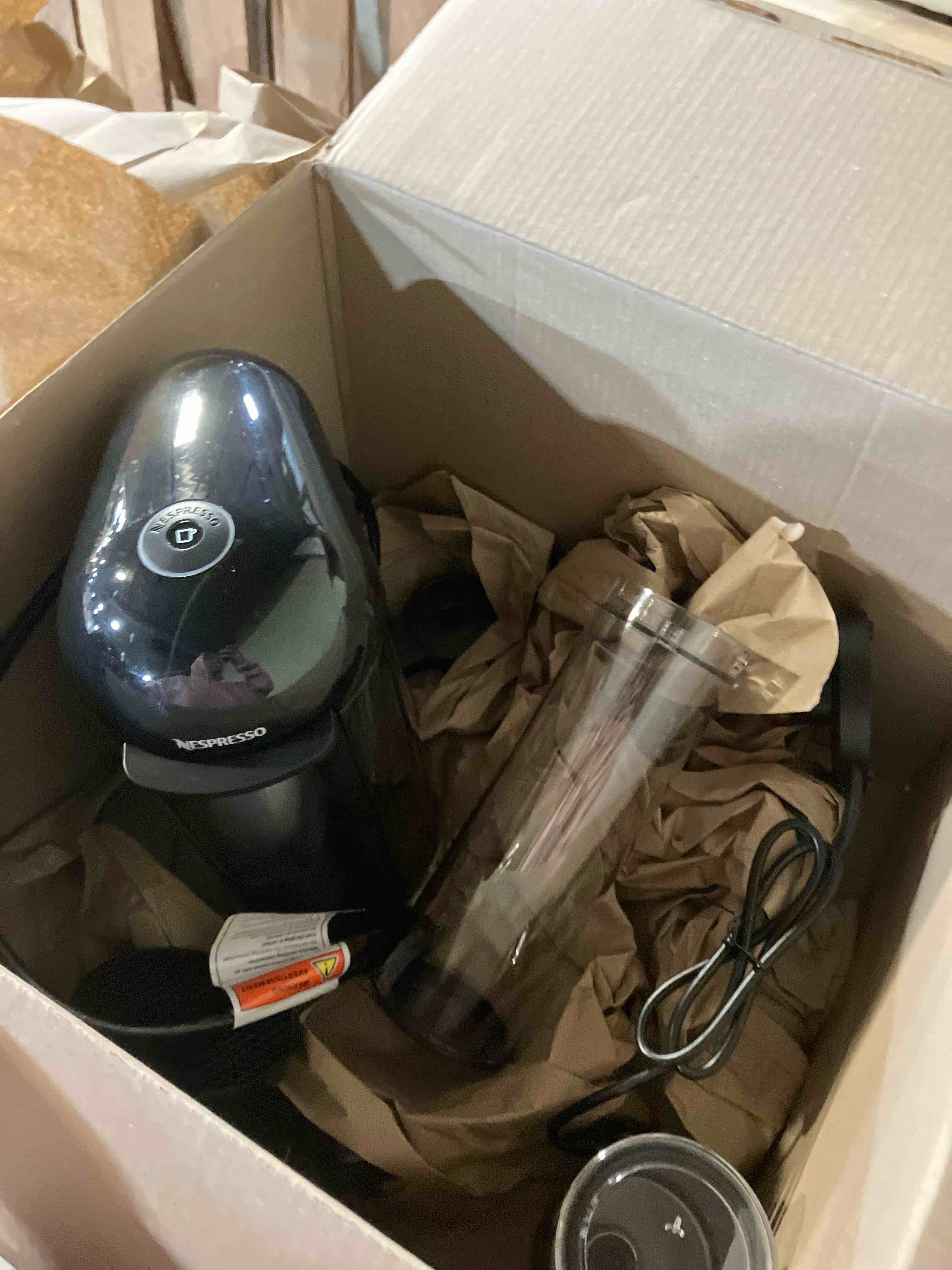Condition photo showing Good Condition for Nespresso Vertuo Plus Coffee and Espresso Maker by Breville, Ink Black