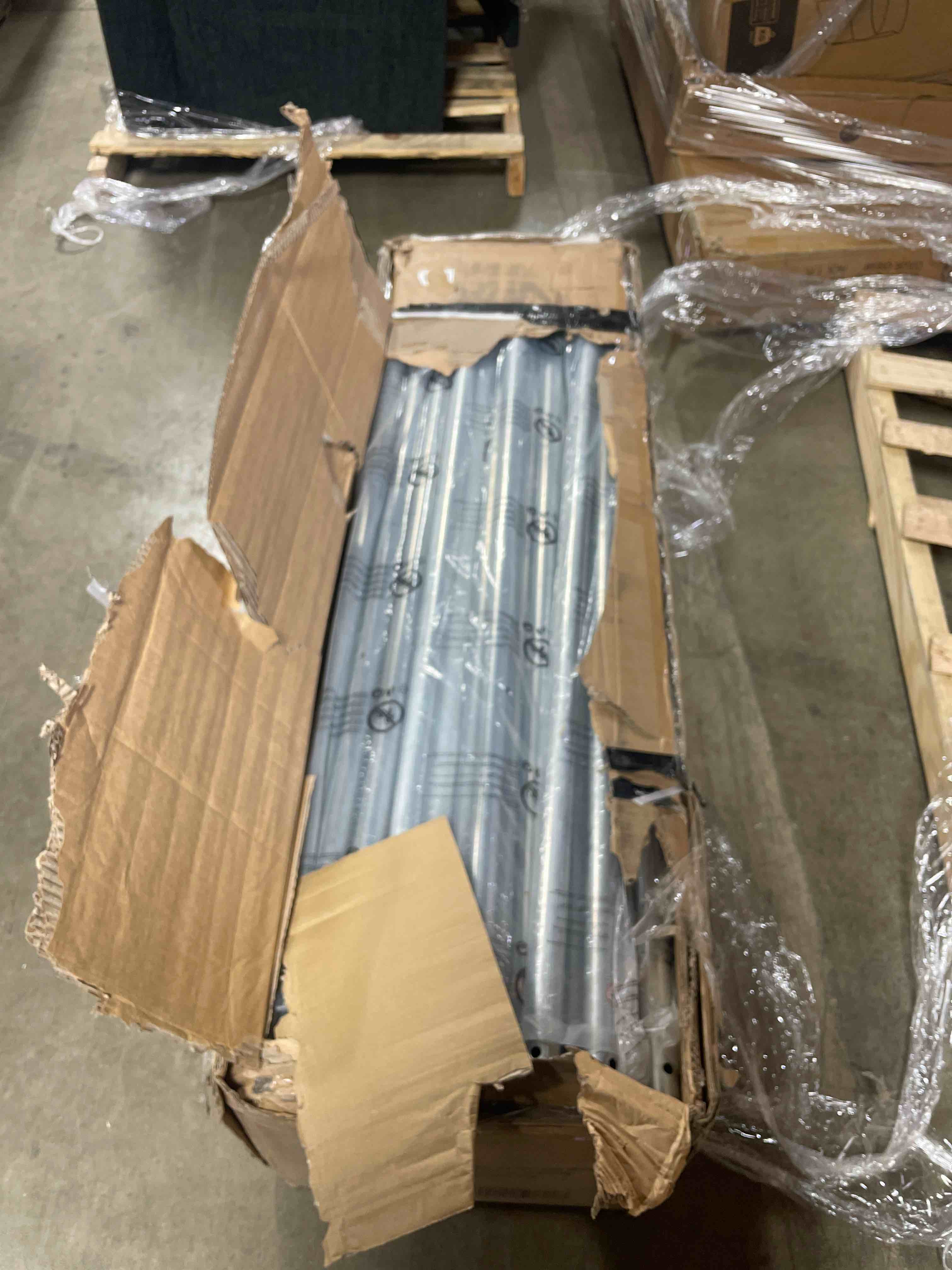 Condition photo showing Good Condition for 11 ft. x 16 ft. Car Shelter in White ( incomplete box 2 of 2 only)