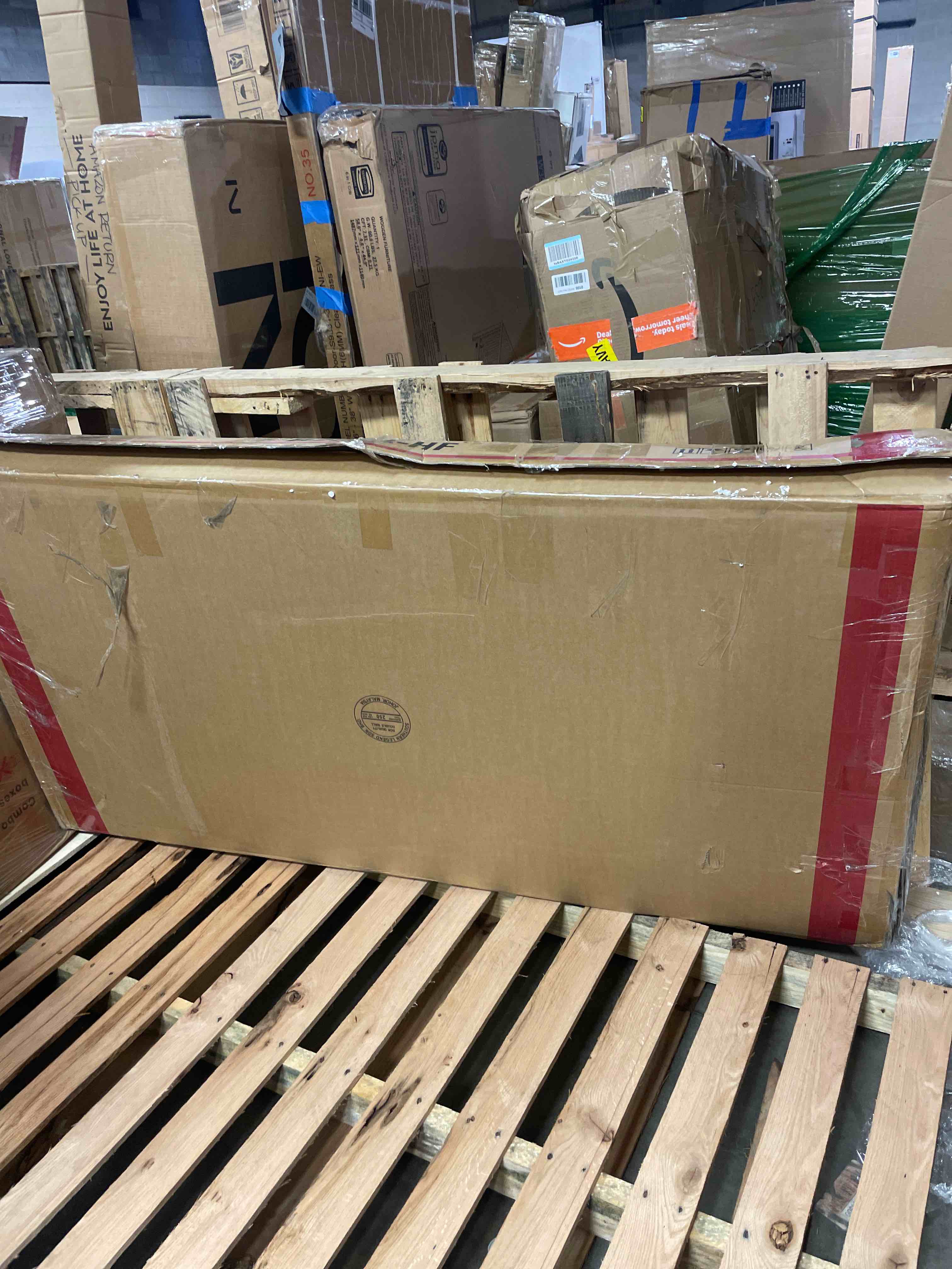 Condition photo showing As Is for Khadidra Piece Bedroom Set ( incomplete)