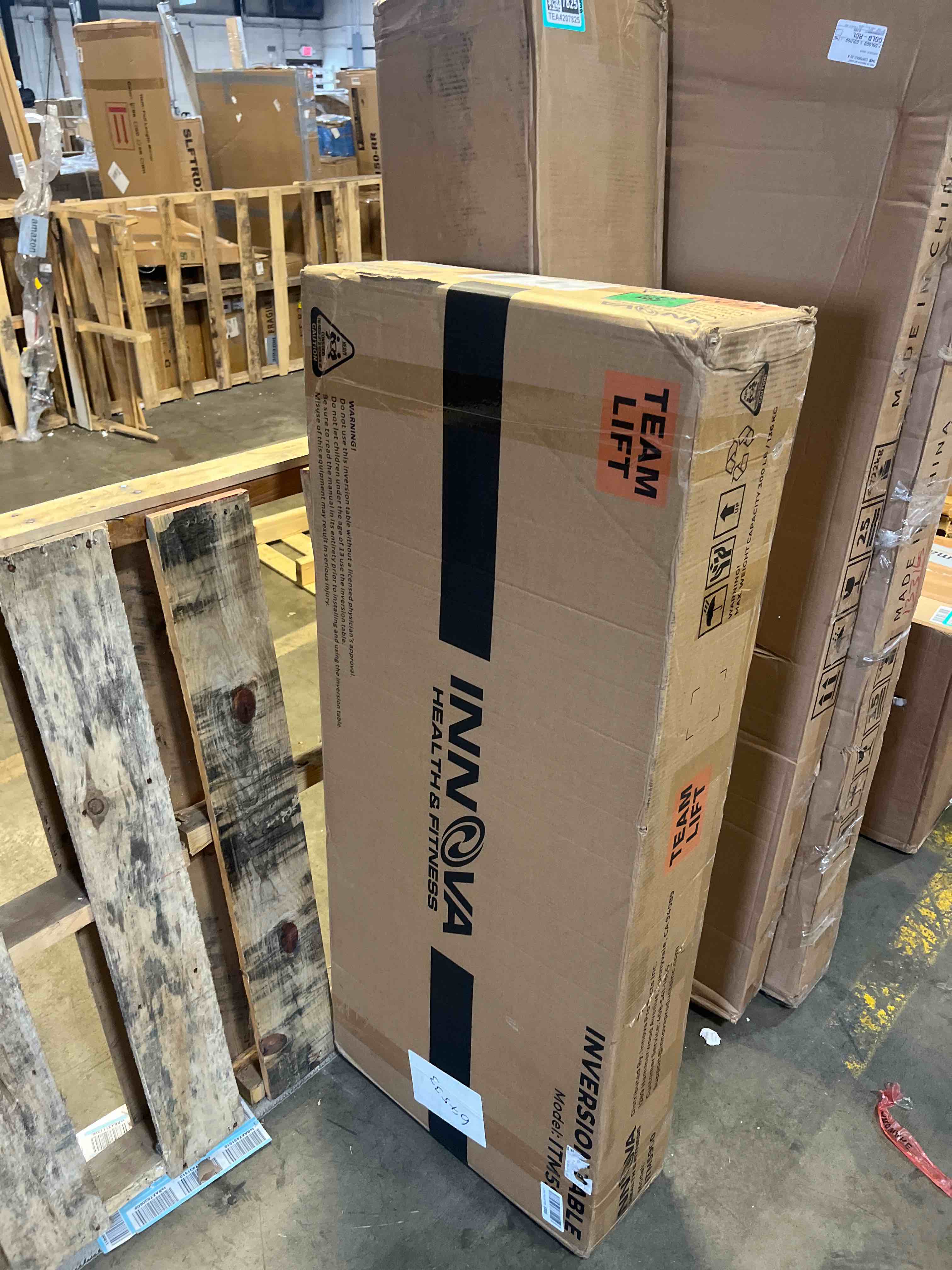 Condition photo showing New/Like New for innova advanced heat and massage inversion table