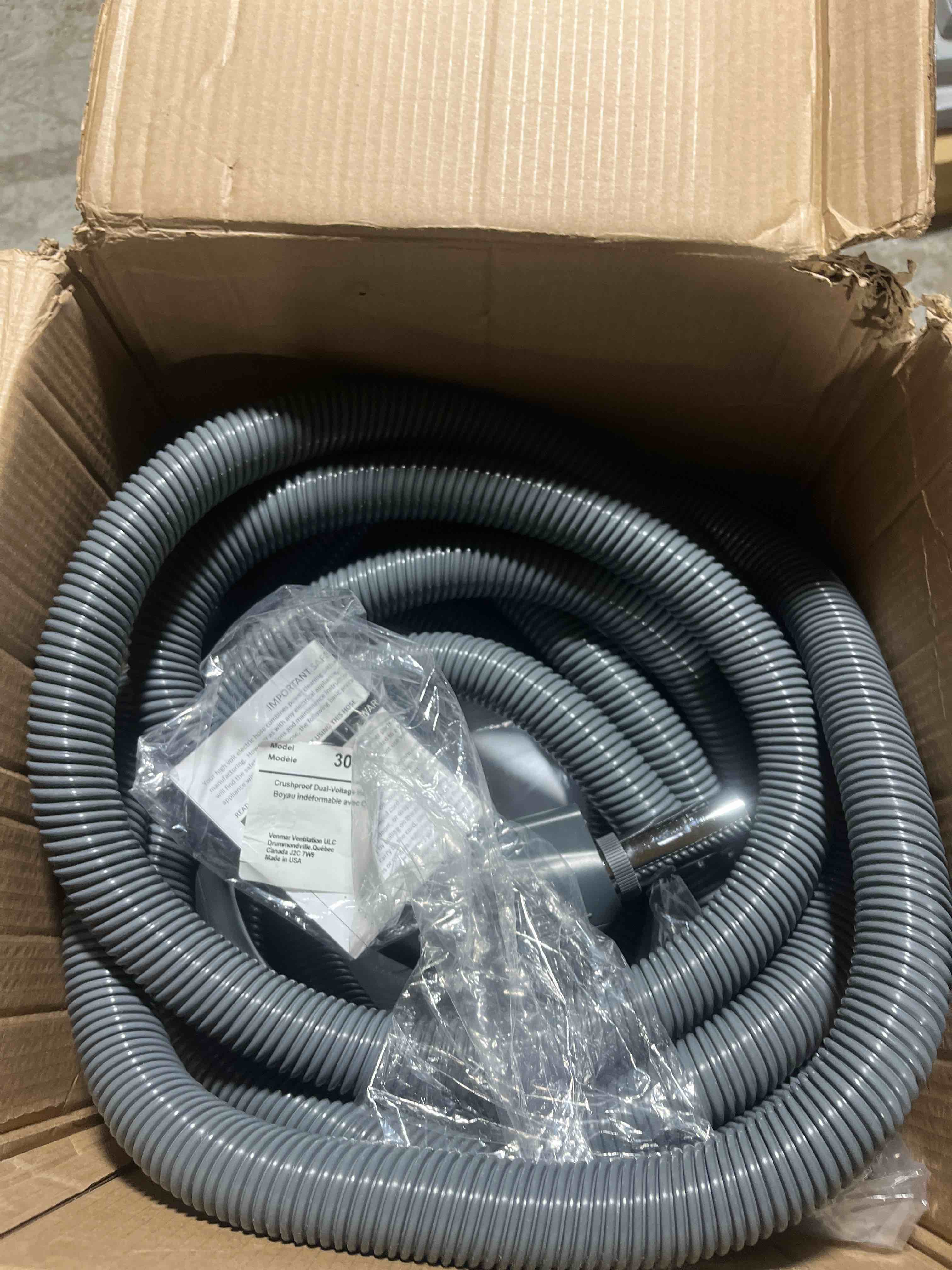 Condition photo showing Good Condition for drainvac air elite 750 air watts home central vacuum system power unit – compact design, high suction, dual filtration, 41l dust bin, covers homes up to 8,500 sq ft – made in canada