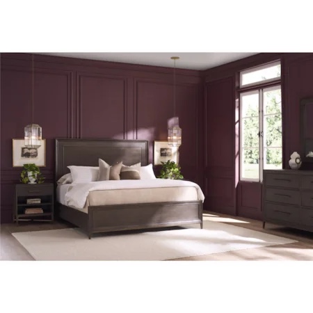 Queen Panel Bed Montclair Collection by Universal (Rails Only)