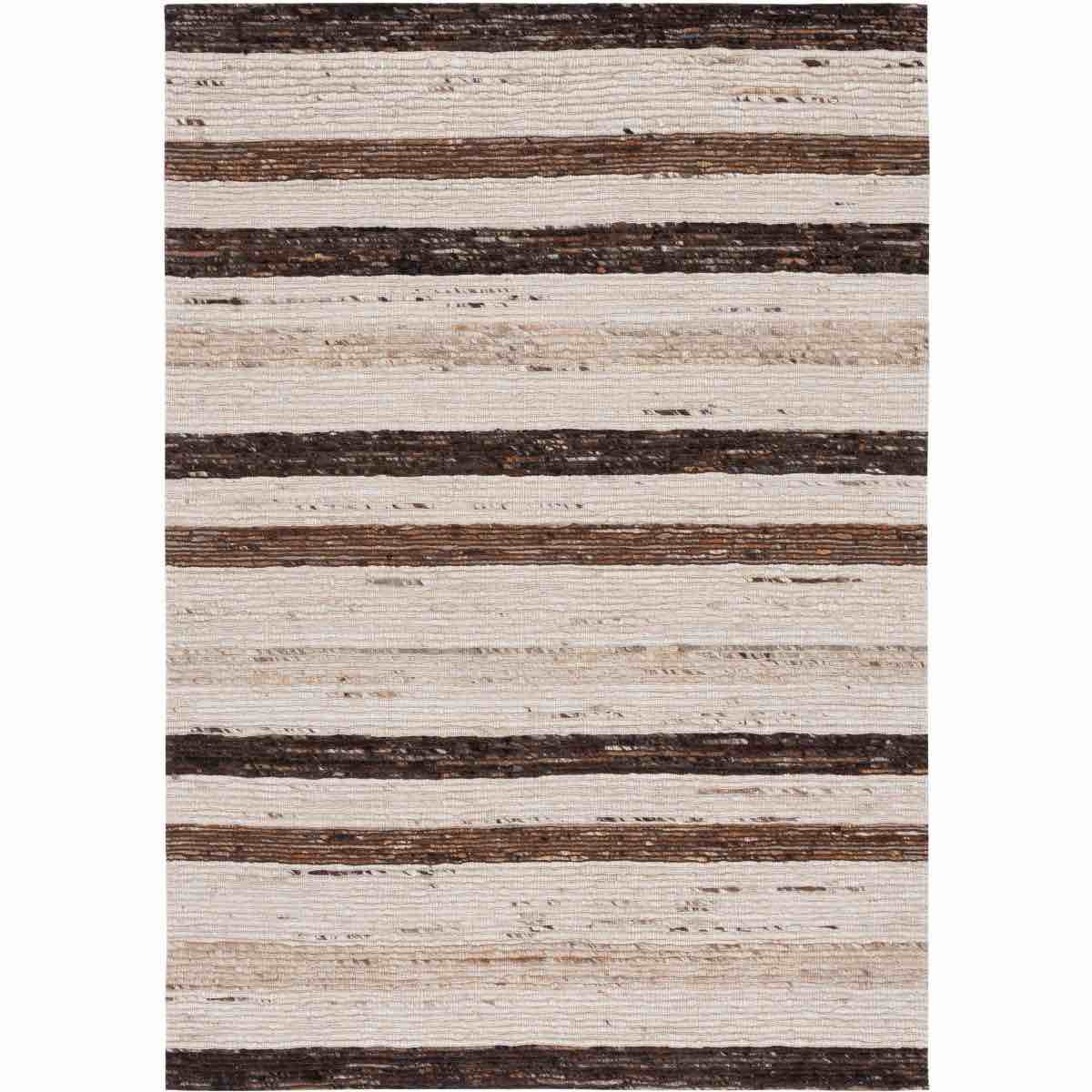 Marbella MRB225 Hand Loomed Indoor Area Rug - Brown/Beige - 8'x10' - Safavieh