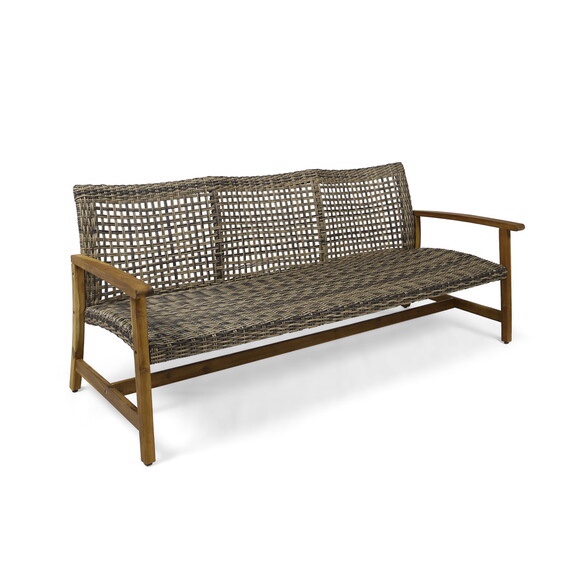 Hampton Wood + Wicker 3 Seater 60395.00WTC