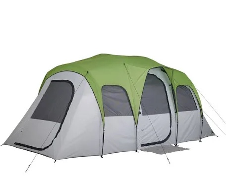 ozark trail 8-person clip & camp dome family tent, 16' x 8' x 78", 23.81 lbs