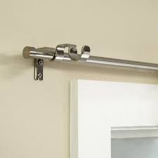 better homes & gardens 5/8  plated pewter adjustable add on curtain rod kit  32-120