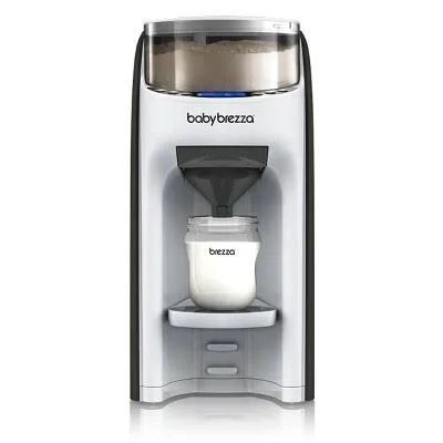 Baby Brezza New and Improved Formula Pro Advanced Formula Dispenser Machine - Automatically Mix a Warm Formula Bottle Instantly - Easily Make Bottle with Automatic Powder Blending, White
