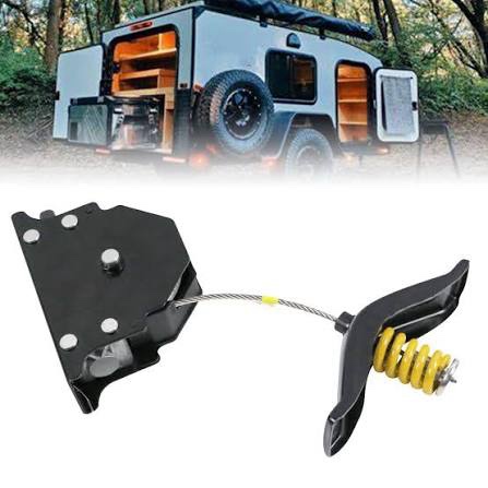 Wankic 159056 RV Spare Tire Winch Compatible with RVs Trailers Trucks Motorhome,Spare Tire Carrier Hoist Assembly Rplace #LC159056
