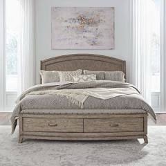 Condition photo showing New/Like New for avalon - storage bed rails - burnished beige (king or queen)