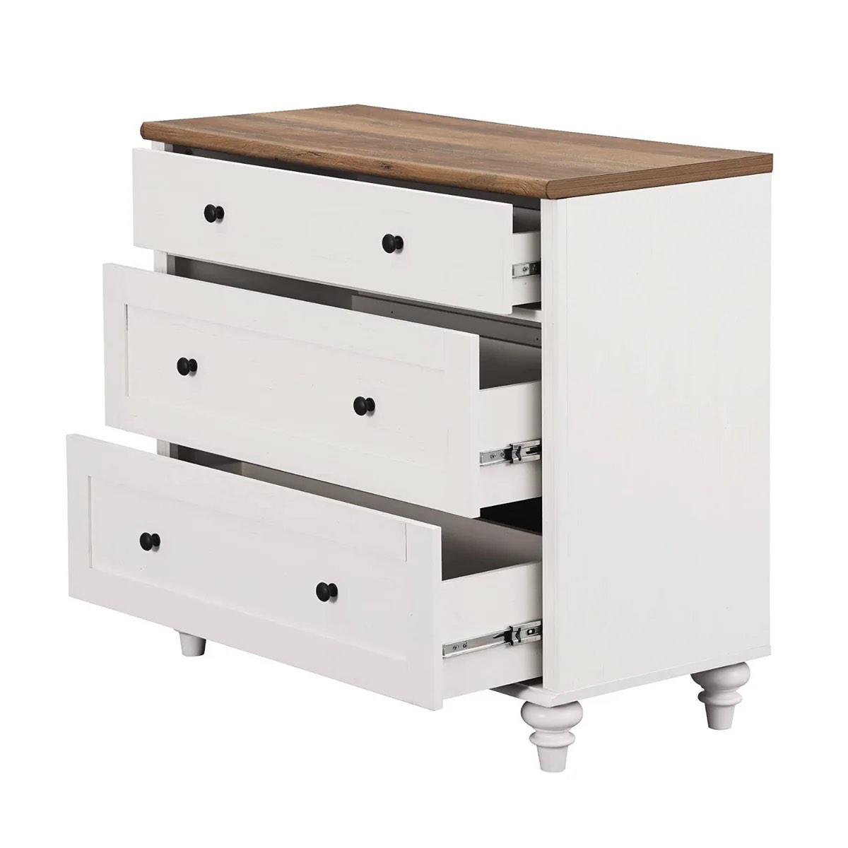 Condition photo showing New/Like New for claristine 3 - drawer dresser