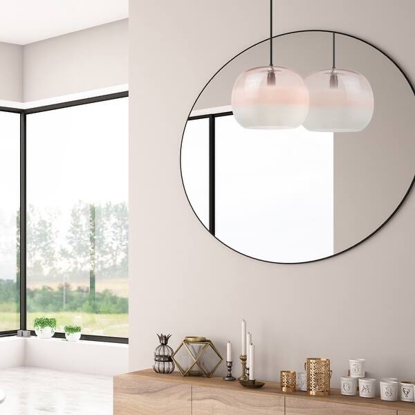Condition photo showing New/Like New for danielle glam globe shade pendant