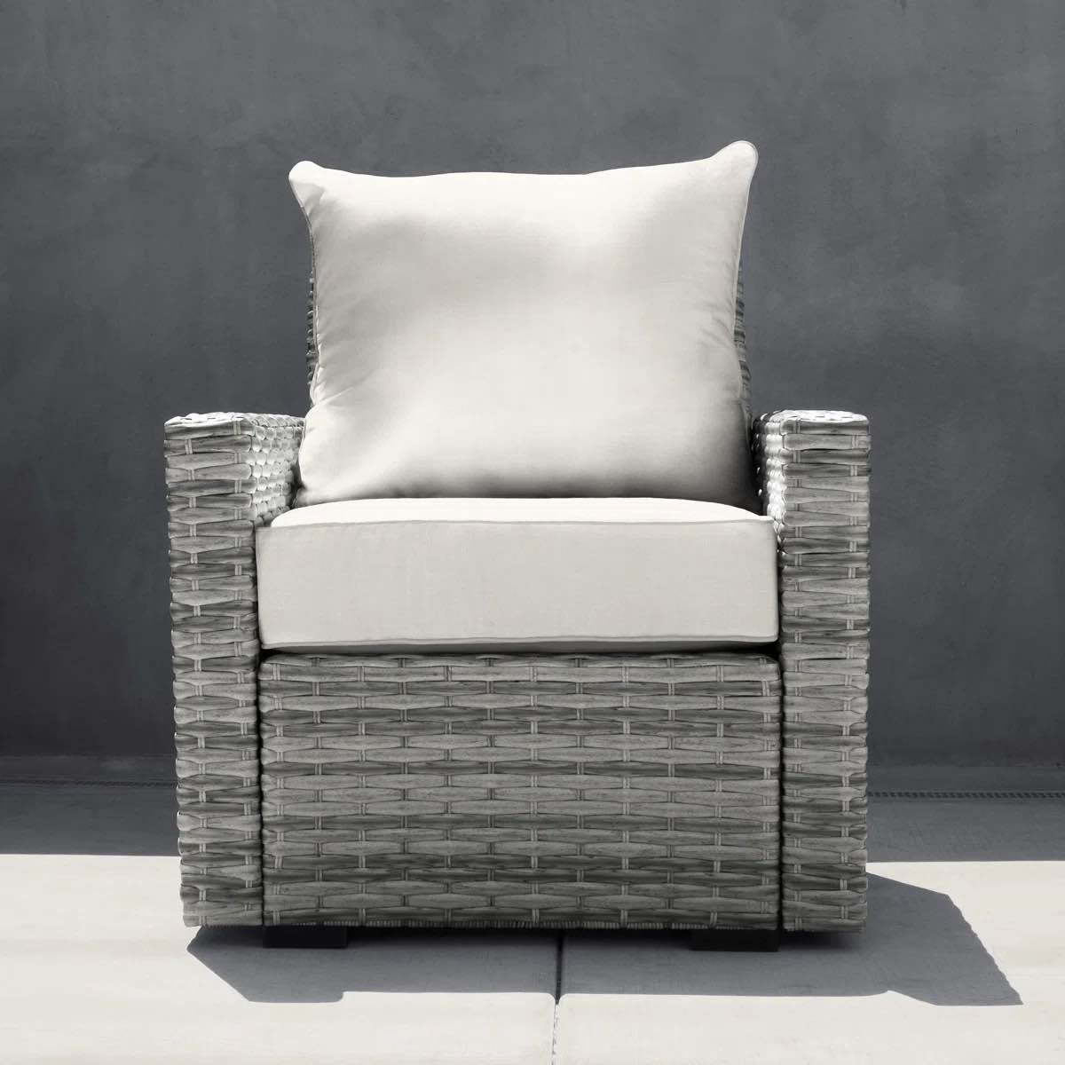 outdoor deep seating cushion set - comfortable, durable, weather-resistant design - basics by wayfair