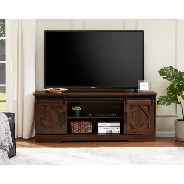 Condition photo showing New/Like New for chiara farmhouse tv stand