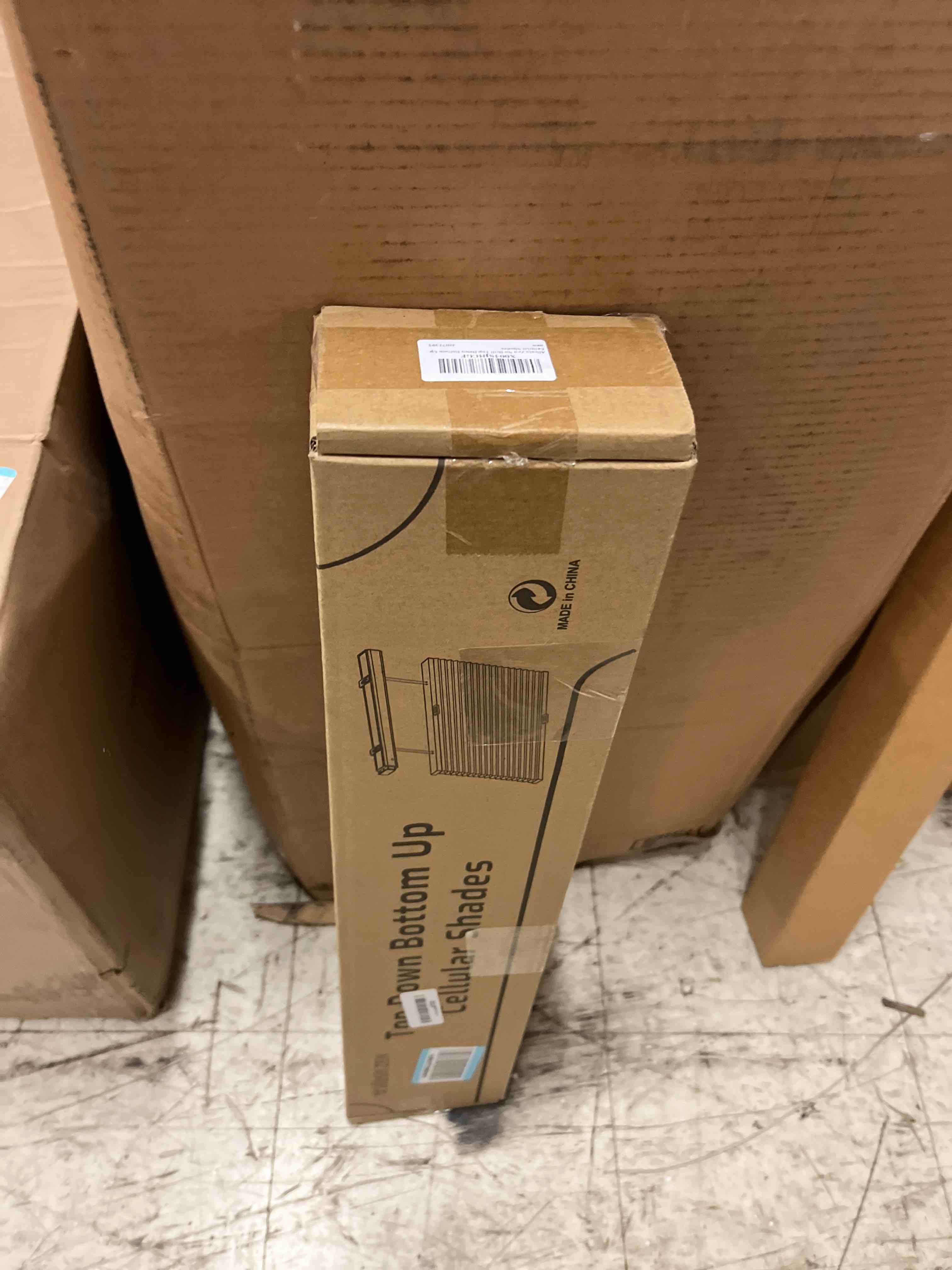 Condition photo showing New/Like New for allesin zen no drill top down bottom up cellular shades,white,24" wx36 h | tdbu blackout blinds for indoor windows,cordless honeycomb shades for home,easy to install thermal insulated