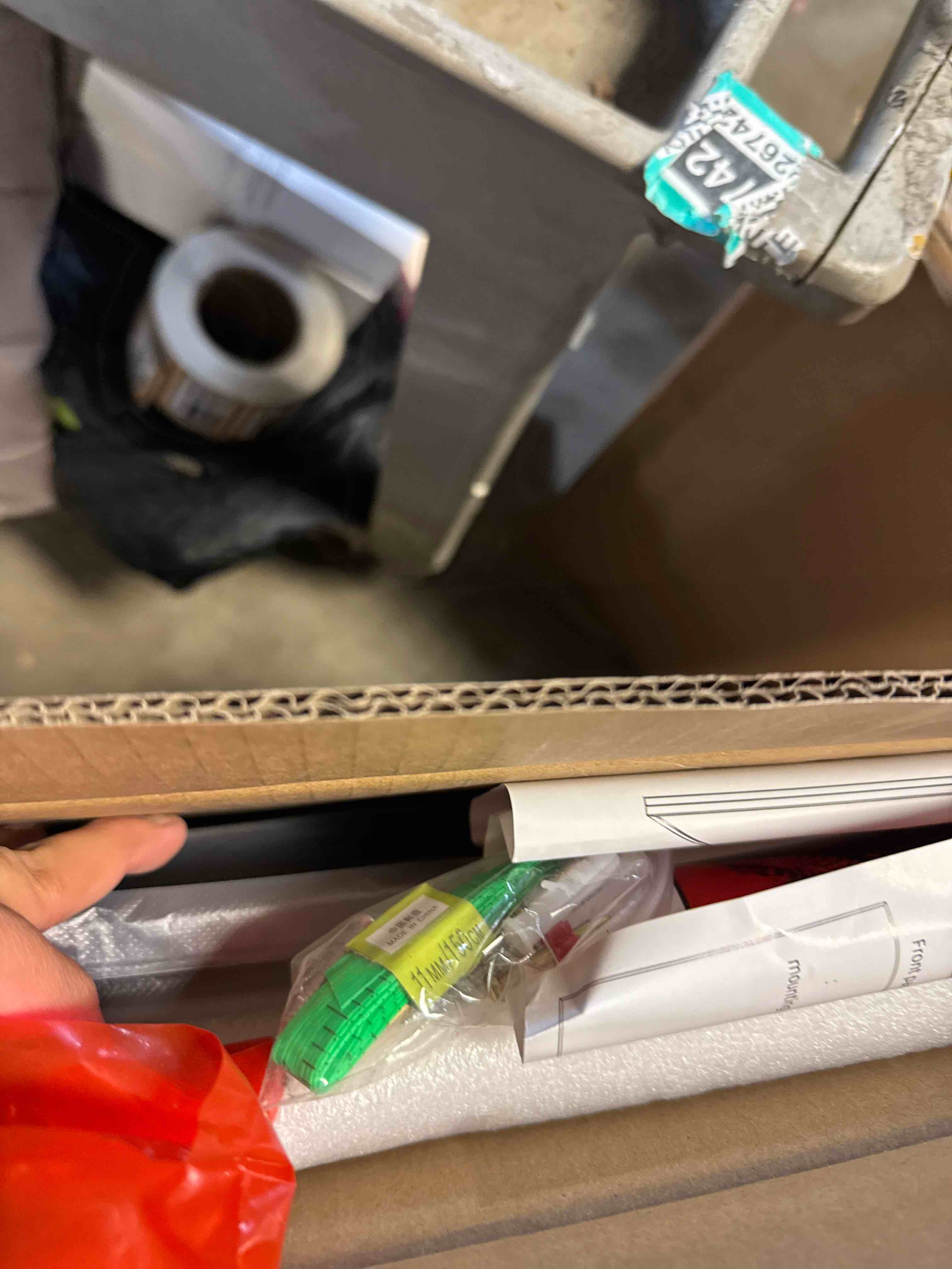 Condition photo showing New/Like New for Display Wall Mount Frame for Lego Technic Red Bull Race Car 42206 – Gift for Car Model Collectors, Transform Your Build into Wall Art in Office, Garage, or Display Room (Only Board, 32"x20") for 42206