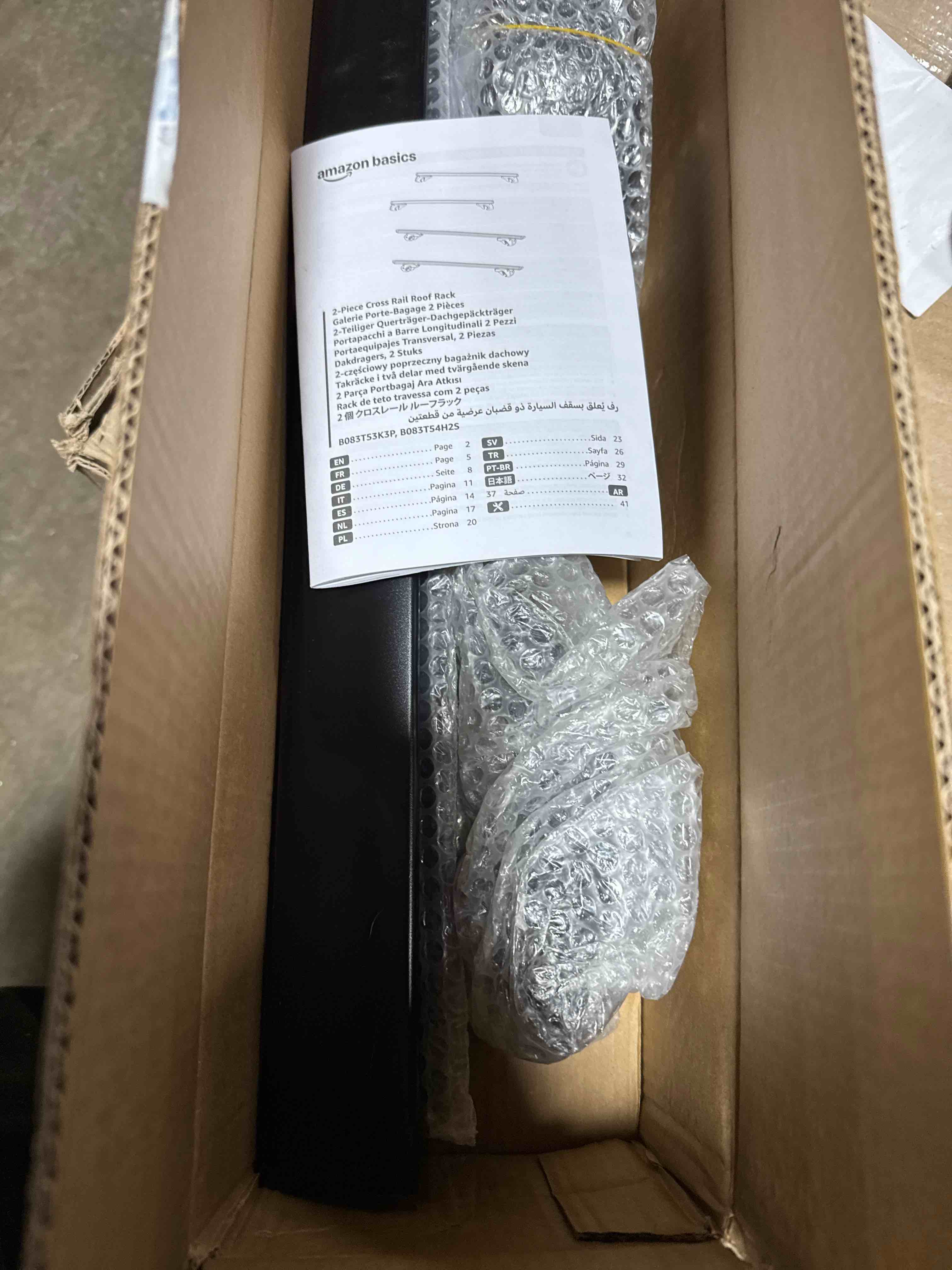Condition photo showing New/Like New for Roof Rack Cross Bars 220lbs Compatible with Ford Edge 2015-2024,Heavy Duty Aluminum Lockable Roof Rails Crossbars Cargo Canoe Black Rooftop Cargo Carrier Luggage.