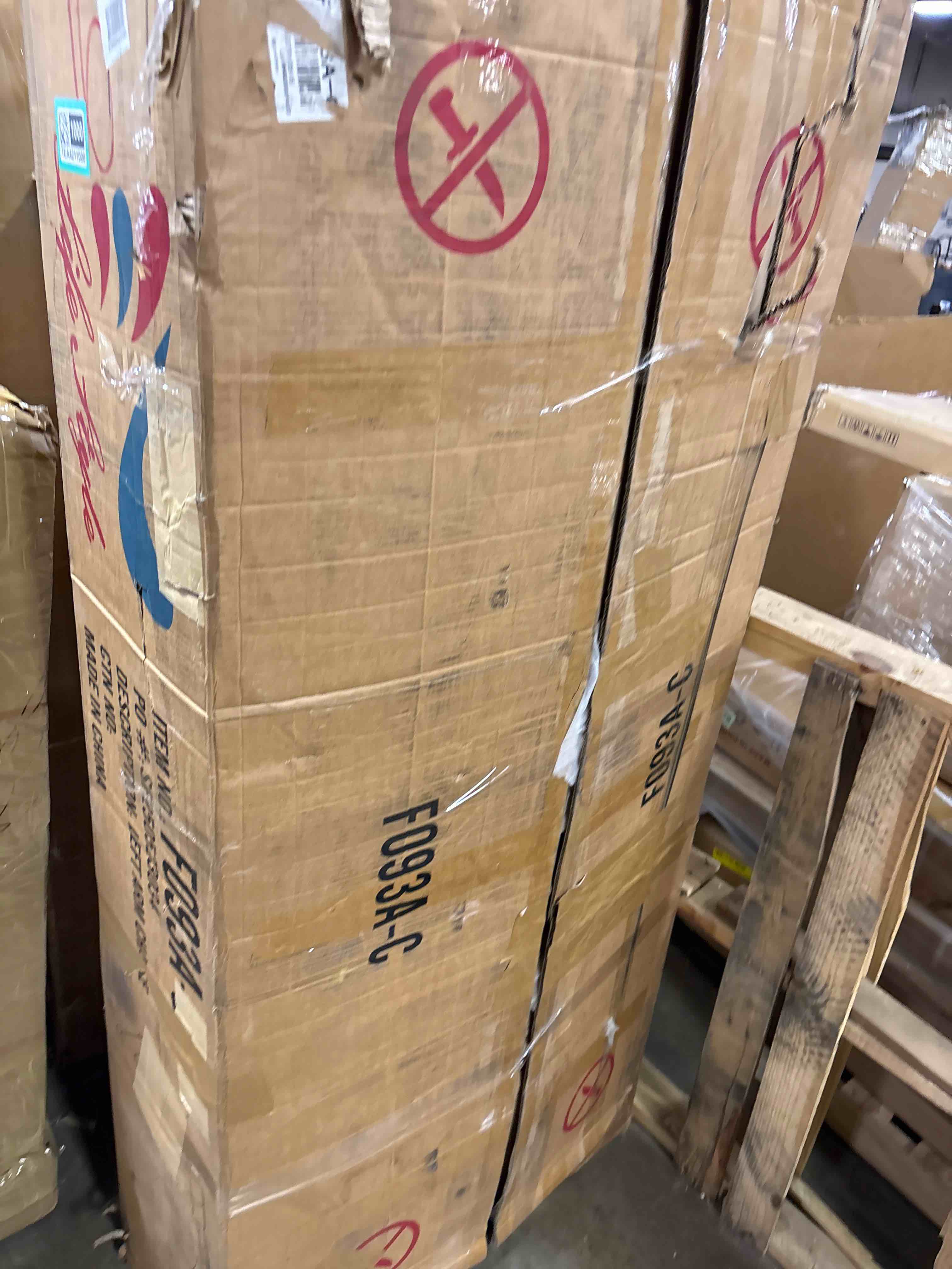 Condition photo showing Good Condition for Mavretta Faux Leather Sectional, LEFT ARM CHAISE ONLY*