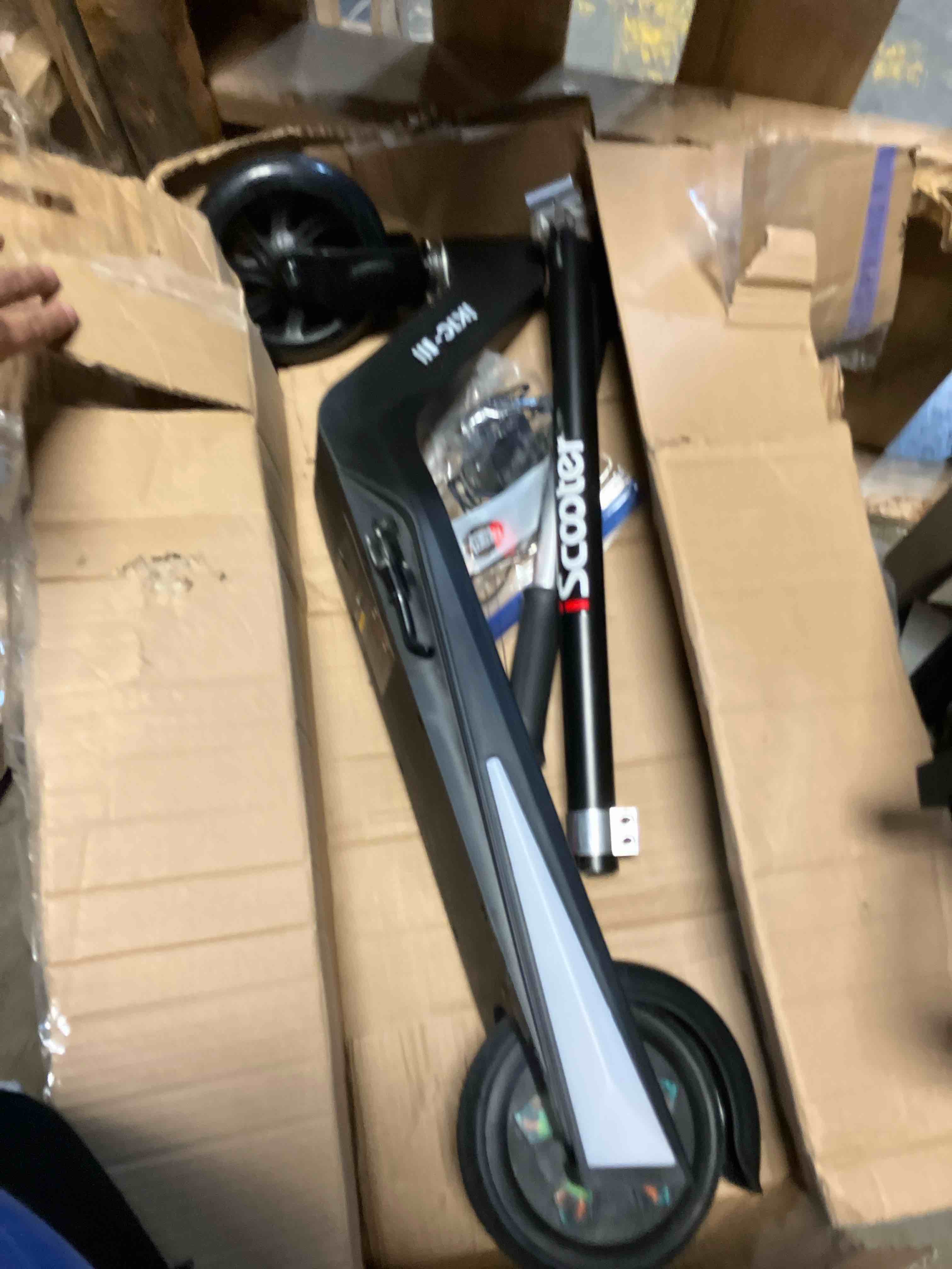 Condition photo showing Good Condition for iScooter iK1 Electric Scooter for Kids Aged 6-10, Adjustable Speed & Height, Magnetic Safe Charging, Colorful Flashing Wheels & Deck Lights, E Scooter Suit for Beginners (IK1C-4/6MPH, Black)