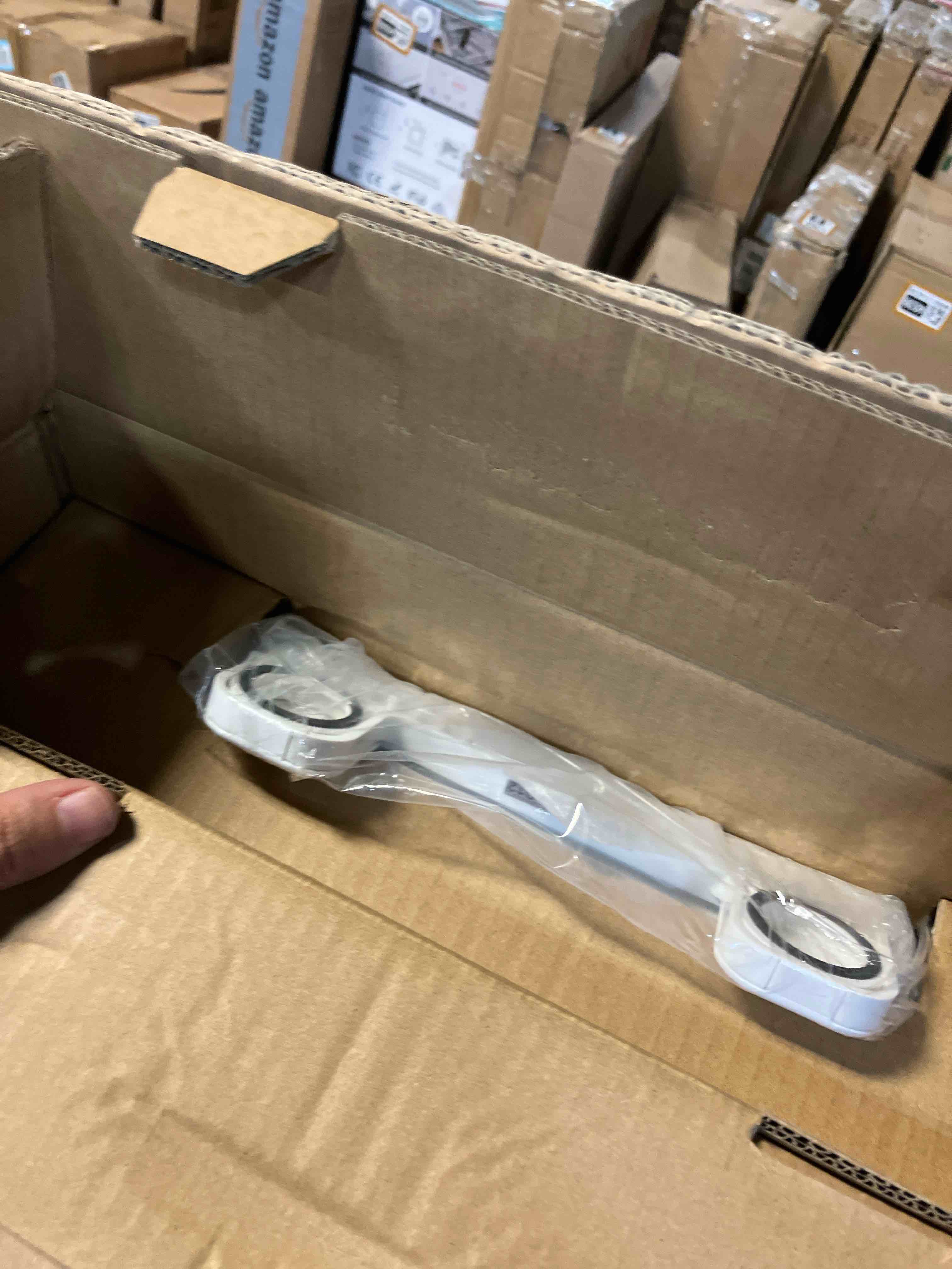 Condition photo showing New/Like New for Elongated Bidet Toilet Seat – Non-Electric, Slow-Close Lid, Adjustable Water Pressure, Self-Cleaning Dual Nozzles for Frontal & Rear Wash – Hygienic Fresh Water Bidet Seat with Brass Inlet (Elongated)