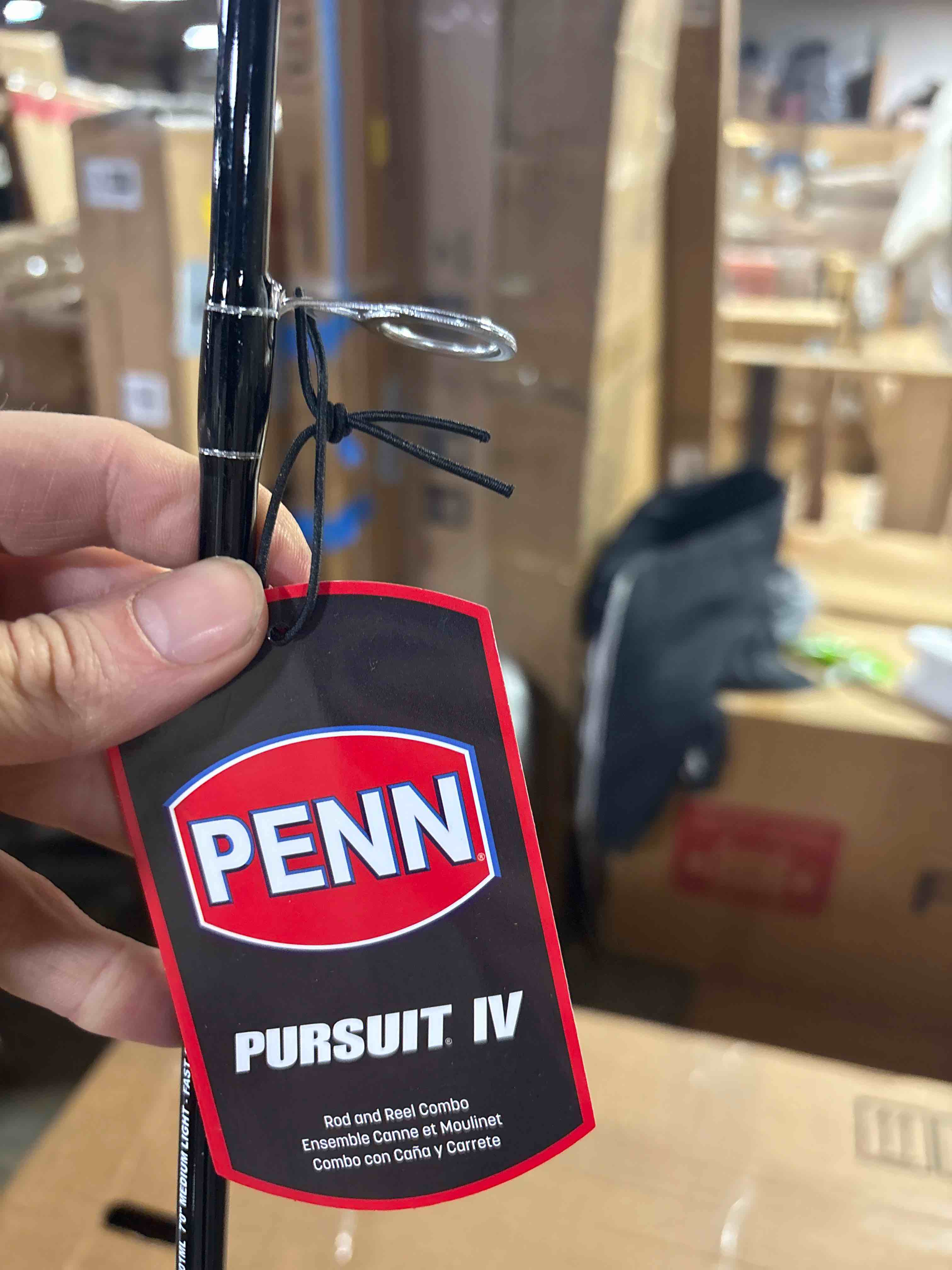 Condition photo showing As Is for PENN Pursuit III & Pursuit IV Spinning Reel and Fishing Rod Combo 3000 Size Reel - 7' - Medium Light - 1pc Pursuit IV