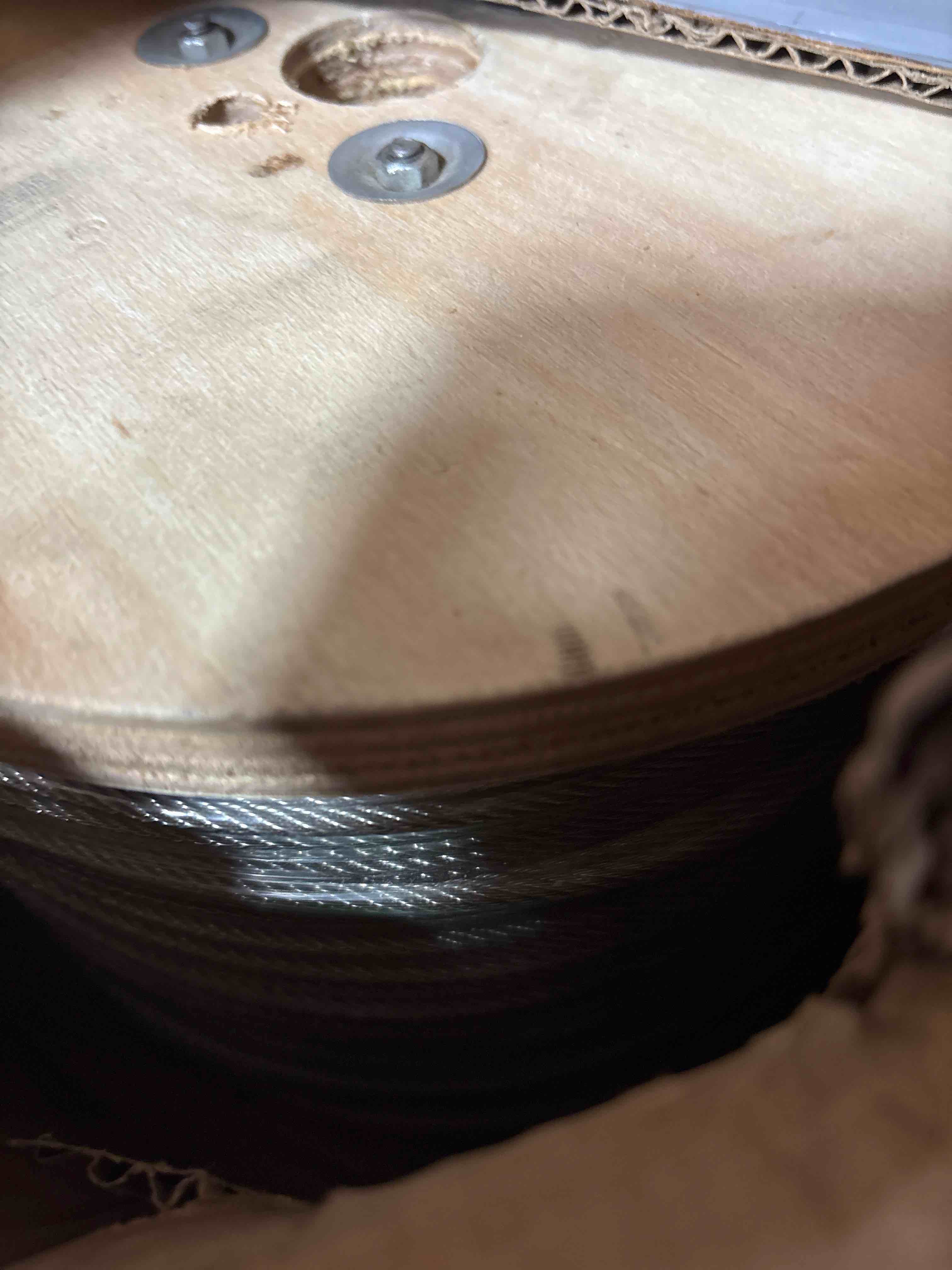 Condition photo showing New/Like New for Marine Grade 1/8 Stainless Steel Cable with Cutter7x7 Strands Construction,T316 Stainless Steel for Deck Railing,Porch Fence,String Lights Hanging Wire 2000FT