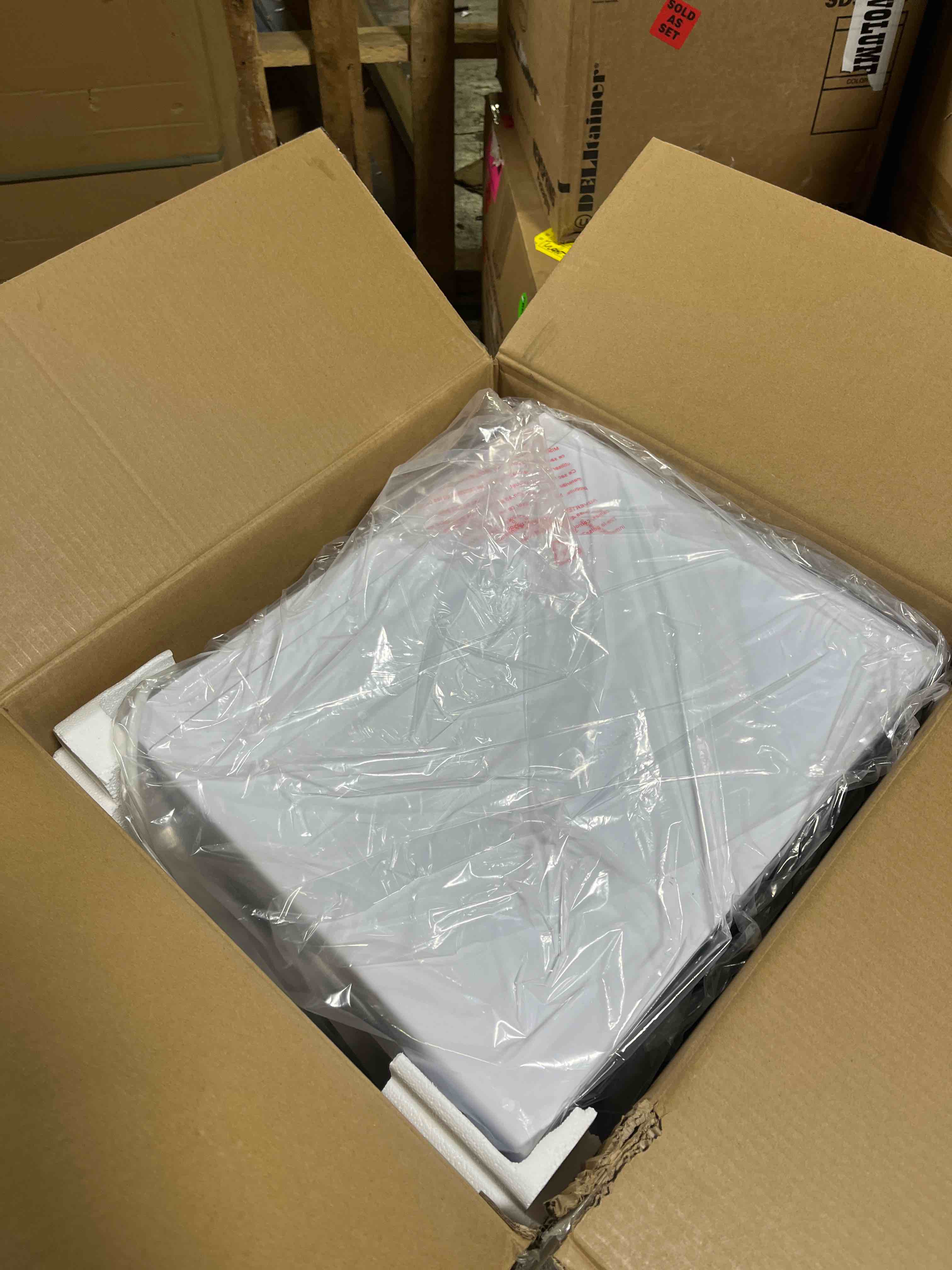 Condition photo showing Good Condition for ROVSUN 1.8 Cu.Ft Portable Clothes Dryer, Front Load Dryer Machine, Compact Laundry Dryer with Stainless Steel Tub for Apartment, Home, Dorm (Classic Knob Control) 1.8 CU. FT.