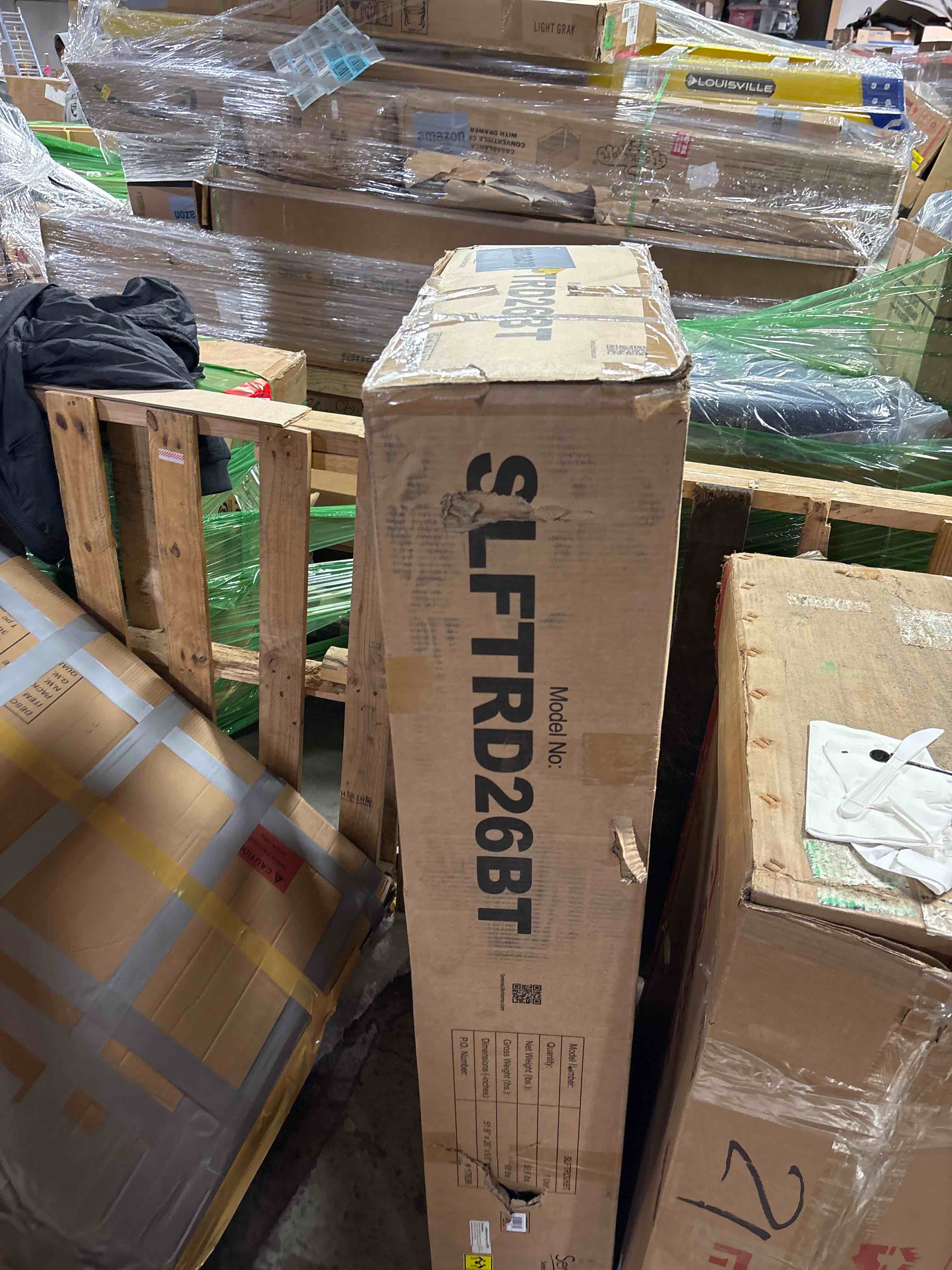 Condition photo showing Good Condition for SereneLife Treadmills for Home with 13% Manual Incline Treadmill, 3.5HP - Compact Digital Portable Foldable Treadmill with Speakers, Bluetooth, App Sync, Heart Rate Monitor, for Walking, Running, Gym