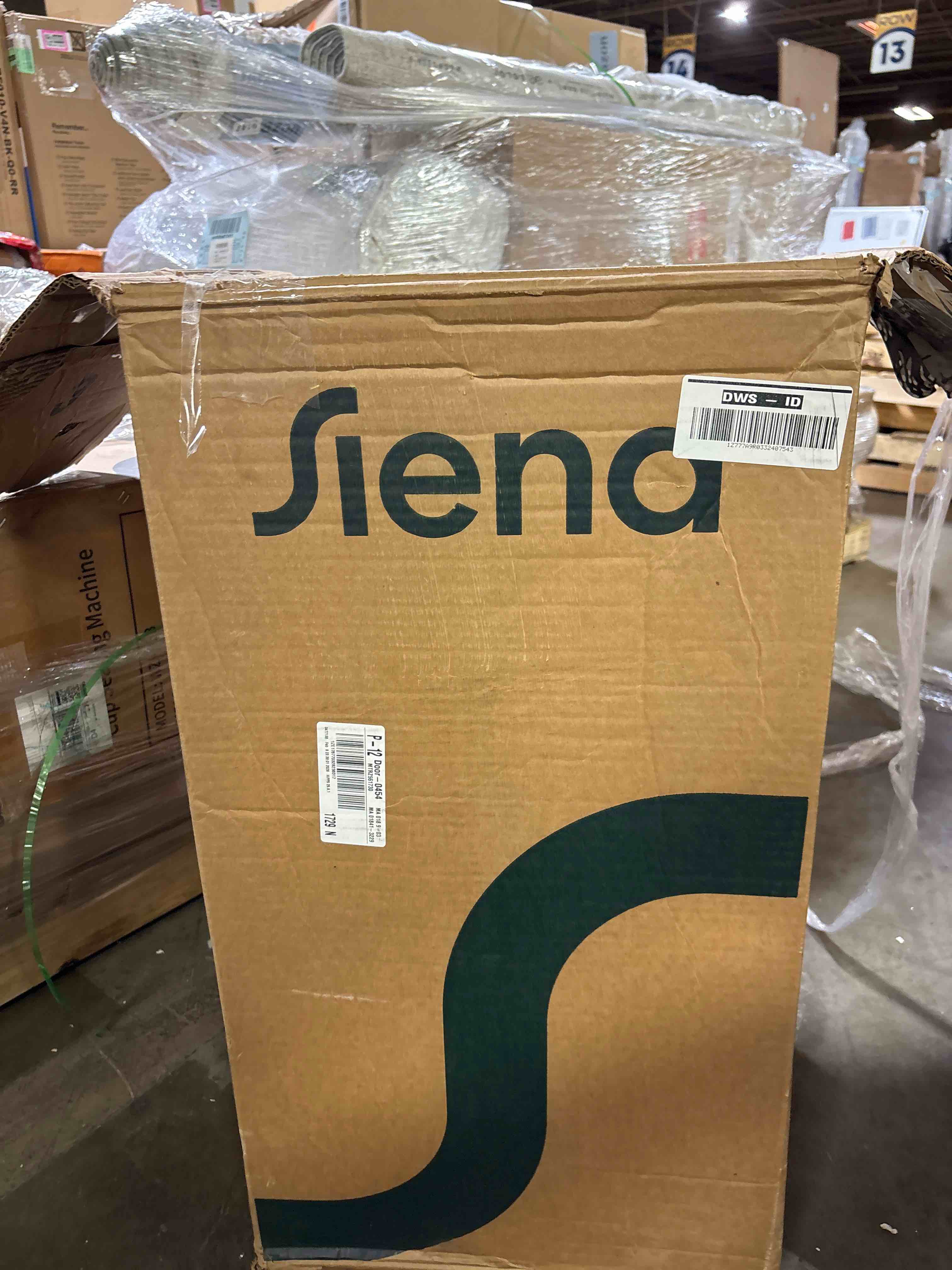 Condition photo showing New/Like New for Siena 14” Signature Hybrid Twin Mattress & 2 Bonus Pillows – Medium Firm - Memory Foam & Innerspring System – 180-Night Trial – Pressure-Relief – Mattress in a Box