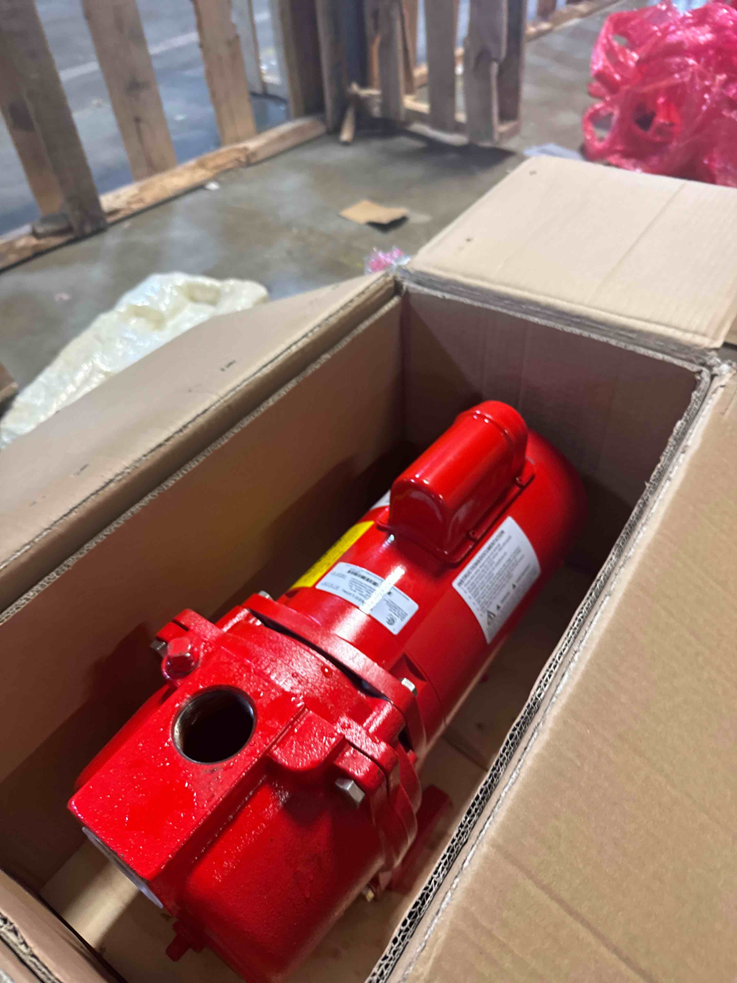 Condition photo showing Good Condition for red lion rl-sprk150 115/230 volt, 1.5 hp, 71 gpm cast iron sprinkler/irrigation pump with thermoplastic impeller, red, 97101501 1.5 hp, thermoplastic impeller, 115/230 volt sprinkler pump