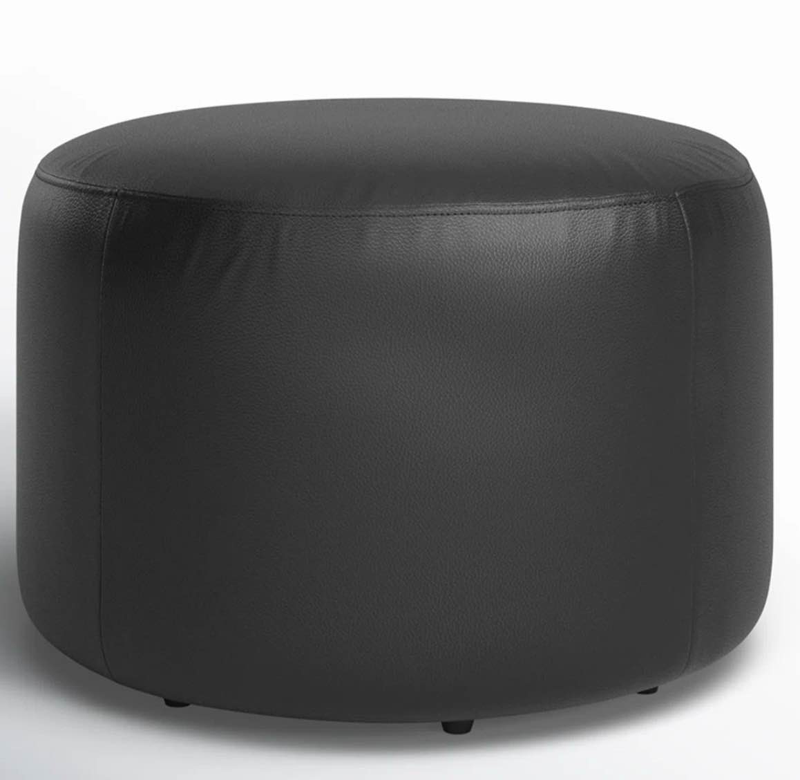 danva genuine leather ottoman 