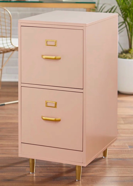 Dixie 2-Drawer Filing Cabinet 