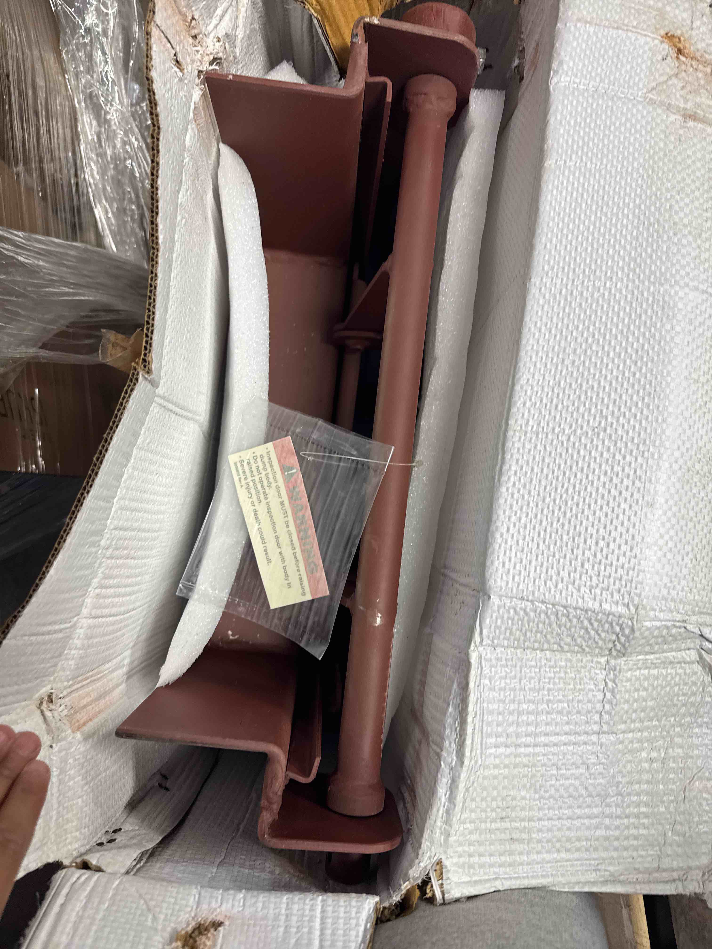 Condition photo showing New/Like New for buyers products ccd1314 steel inspection door, 12.38 x 13.5 inch opening, coal door for dump trucks, dump truck accessories