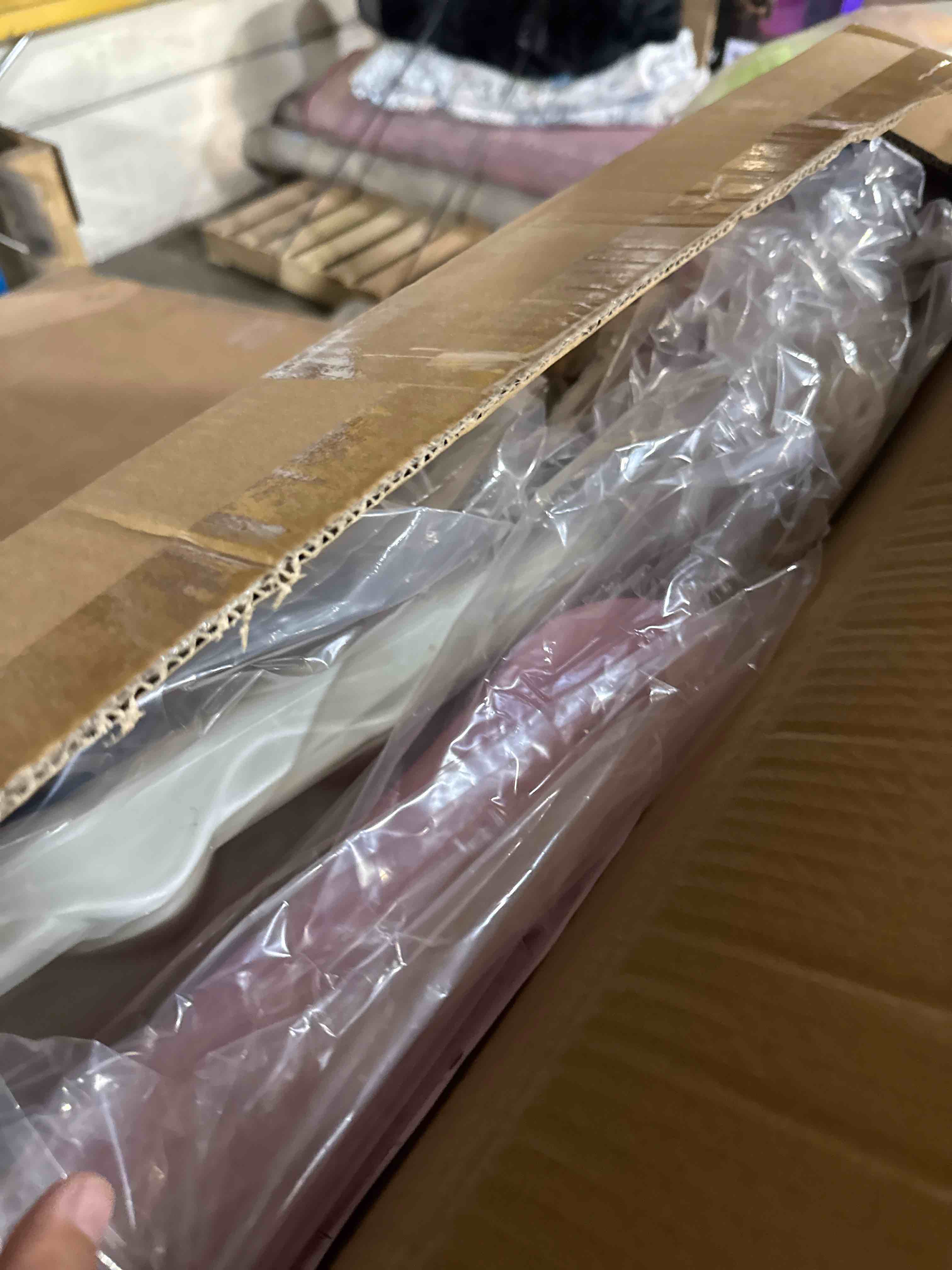 Condition photo showing New/Like New for plastic foldable slides backyard climber set (pink) with basketball hoop and ball for 1-3 old baby kids