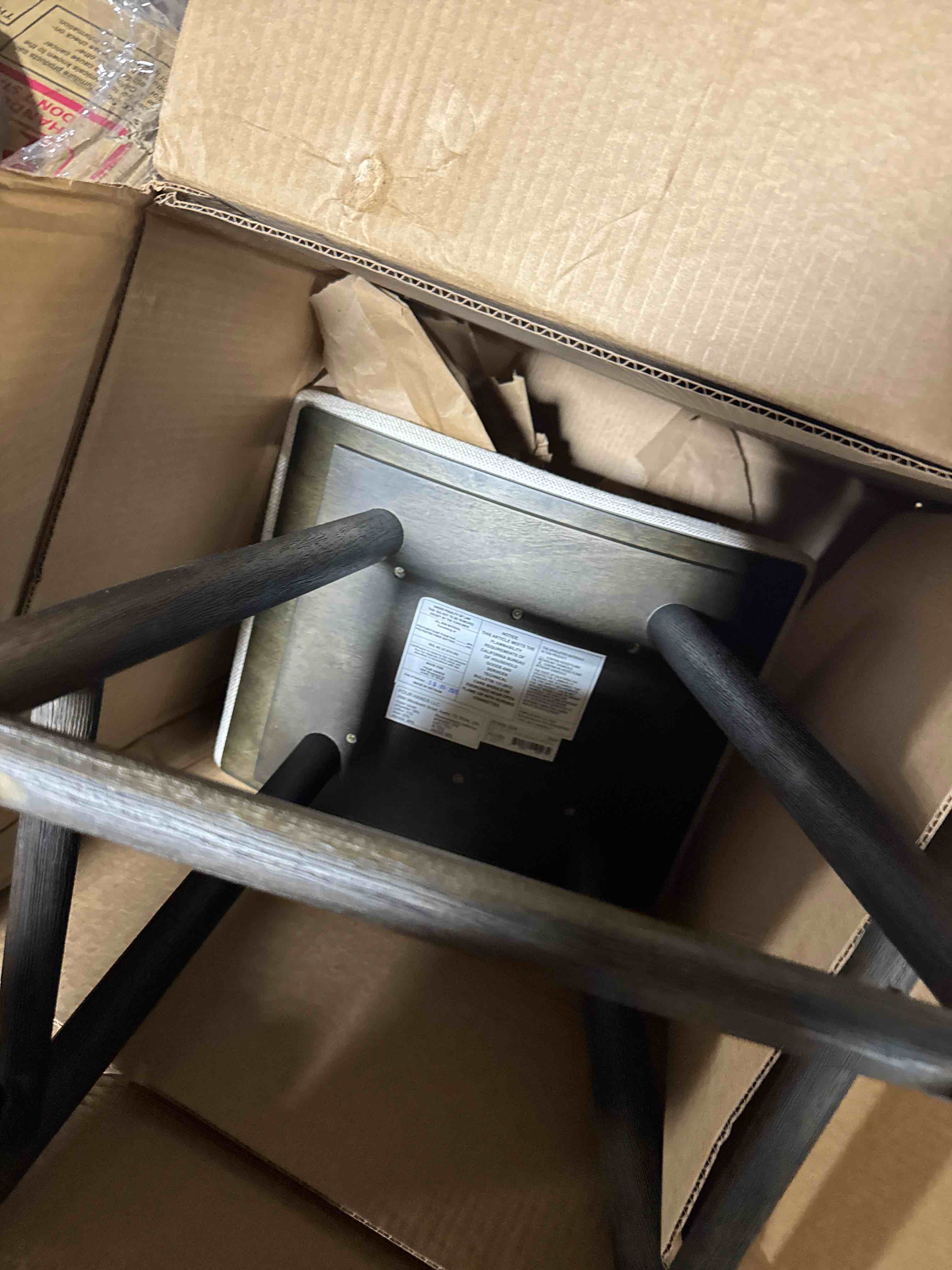 Condition photo showing New/Like New for haven home bobby saddle stool