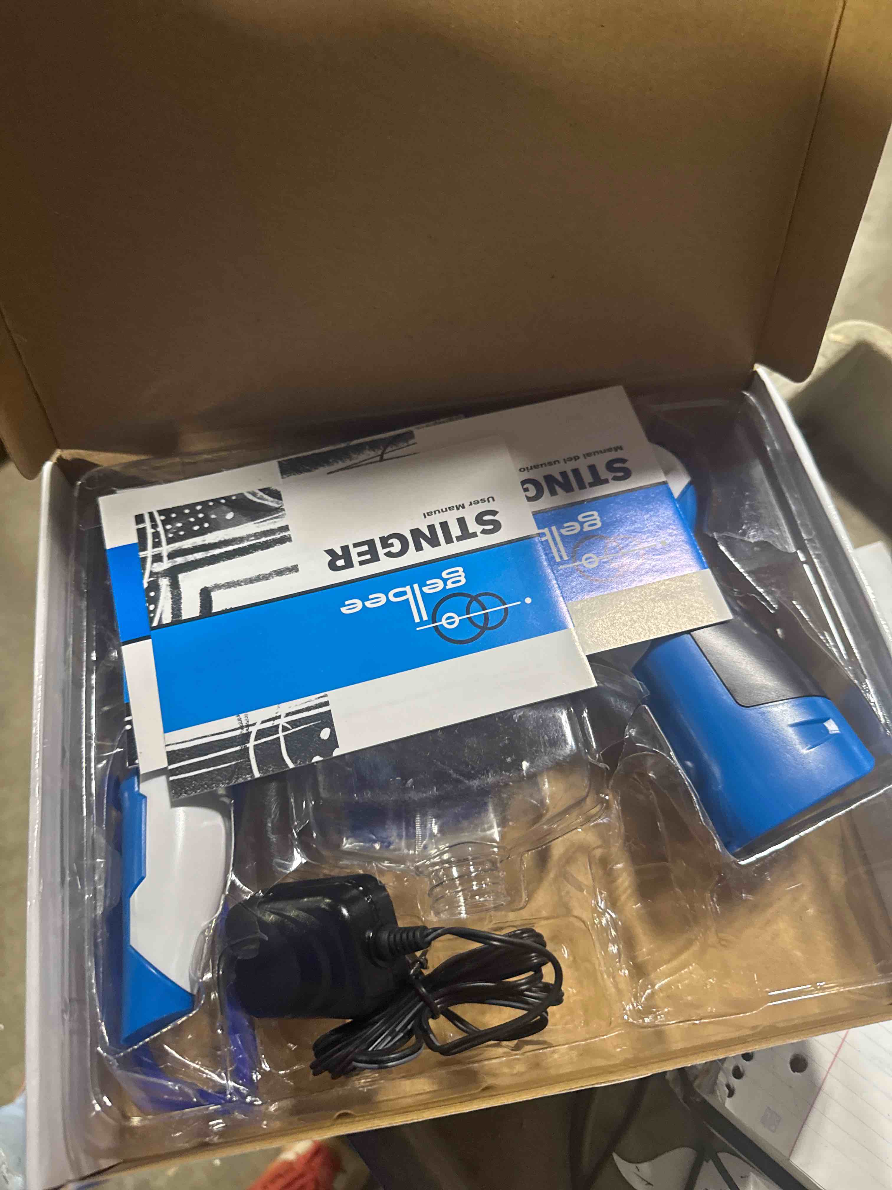 Condition photo showing New/Like New for gelbee s brand stinger water bead blaster  minimum recommended age 14  maximum recommended age 99