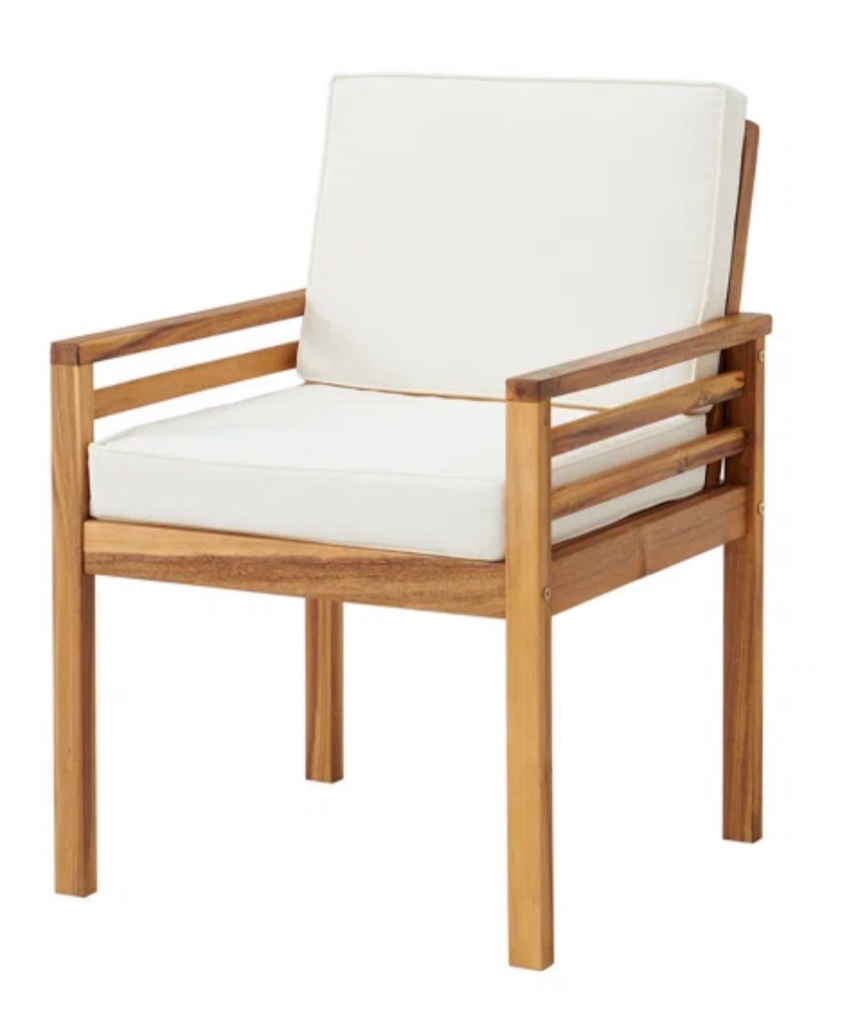 Okemo Arjay Outdoor Dining Chair with Cushions