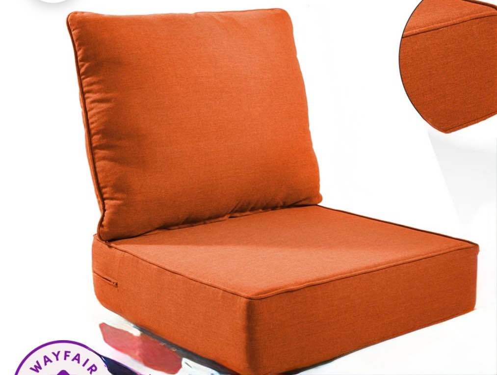 Deb Outdoor Cushion Back Cushion and Seat cushion