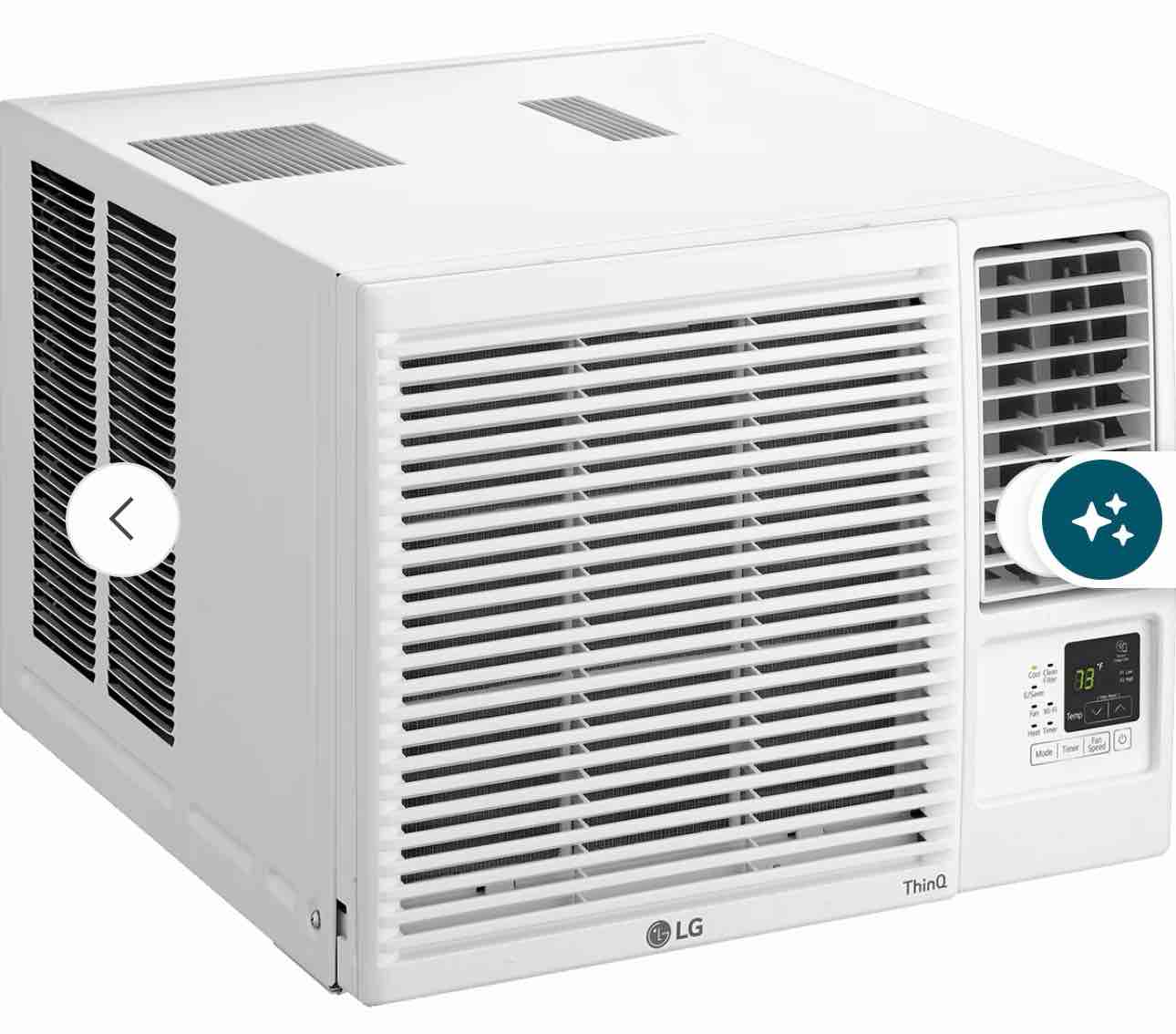 LG 23,000 BTU Heat/Cool Window Air Conditioner w/ Wi-Fi