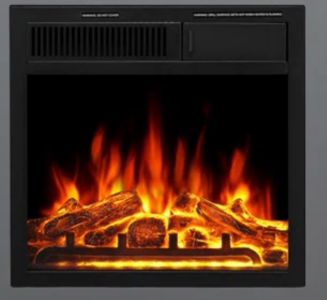 35.5" Electric Fireplace with Remote