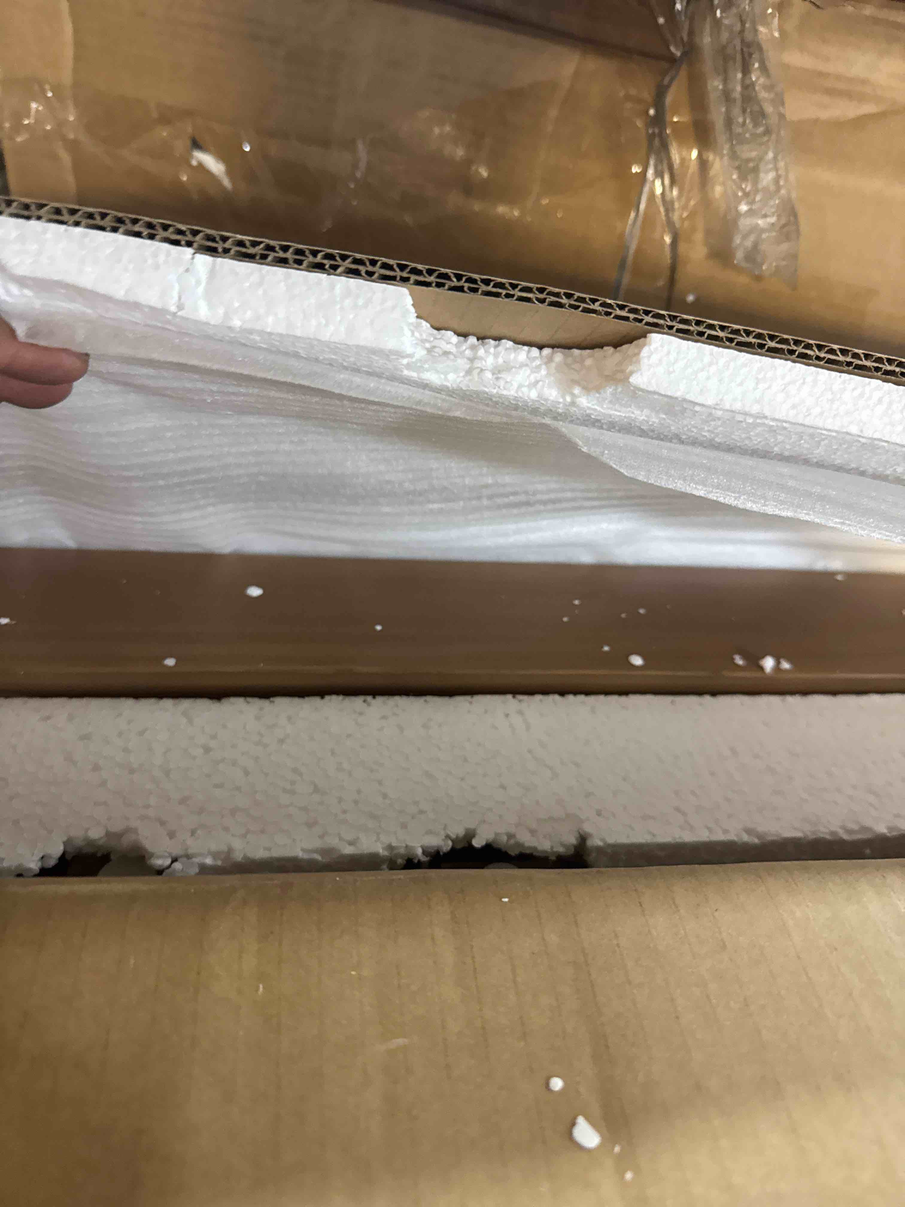 Condition photo showing New/Like New for soho baby mystic 4 in1 convertible crib - honeey wood