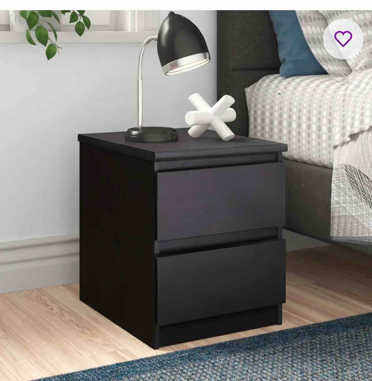 jada 2 - drawer nightstand