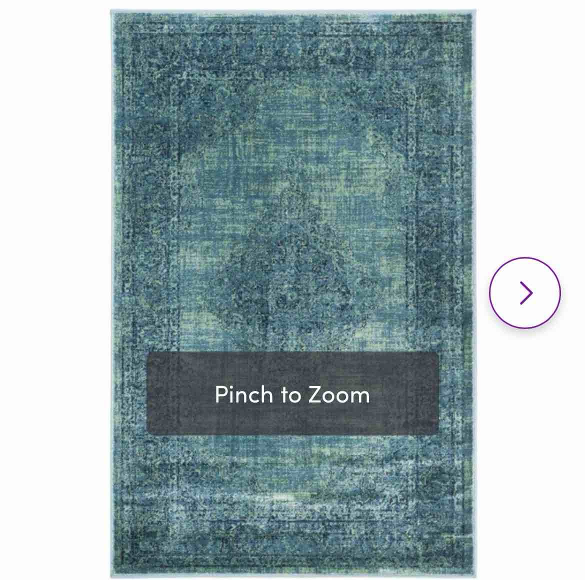 Goodfellow Oriental Turquoise/Blue Area Rug See More by Langley Street®